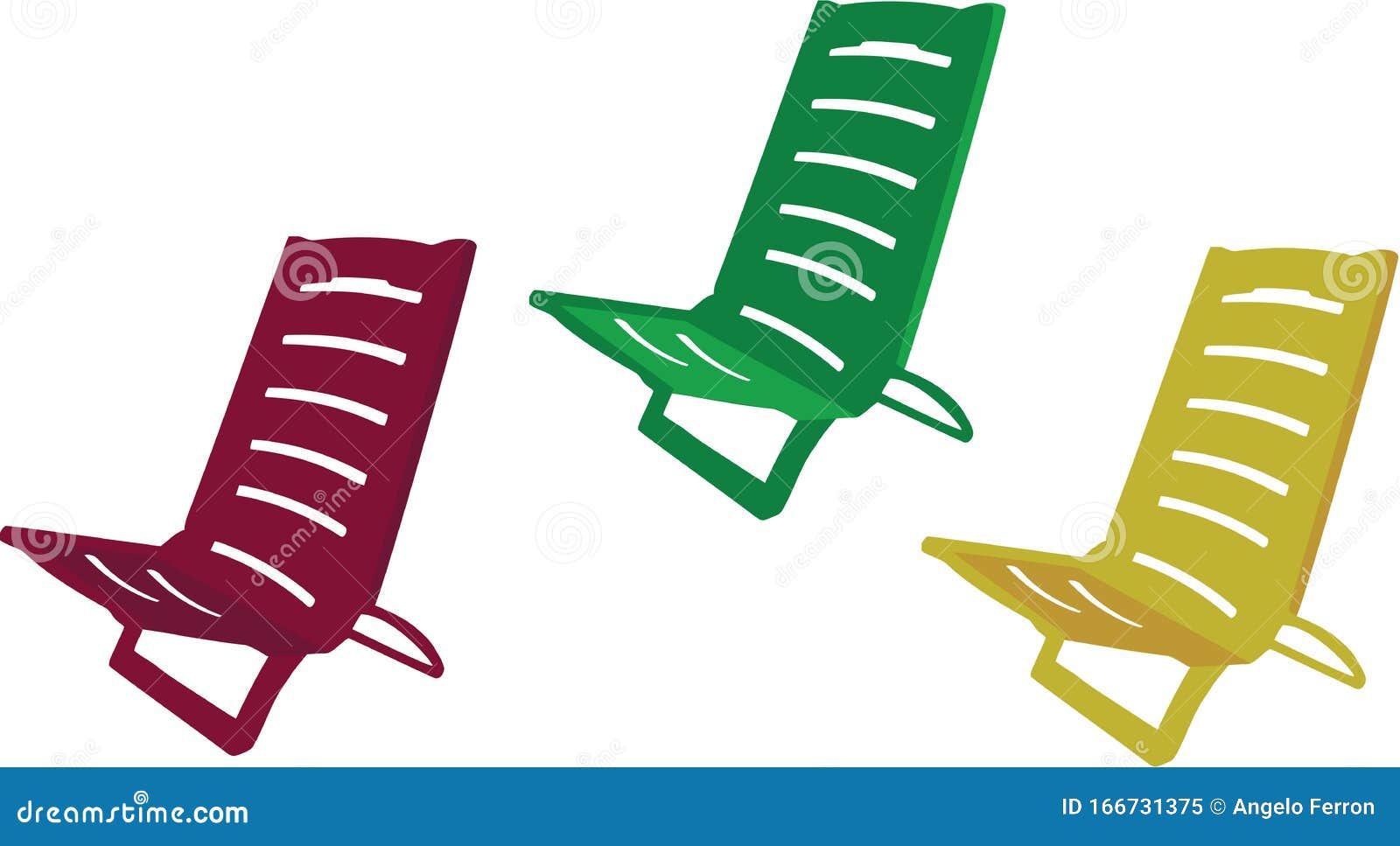 plastic low beach chairs