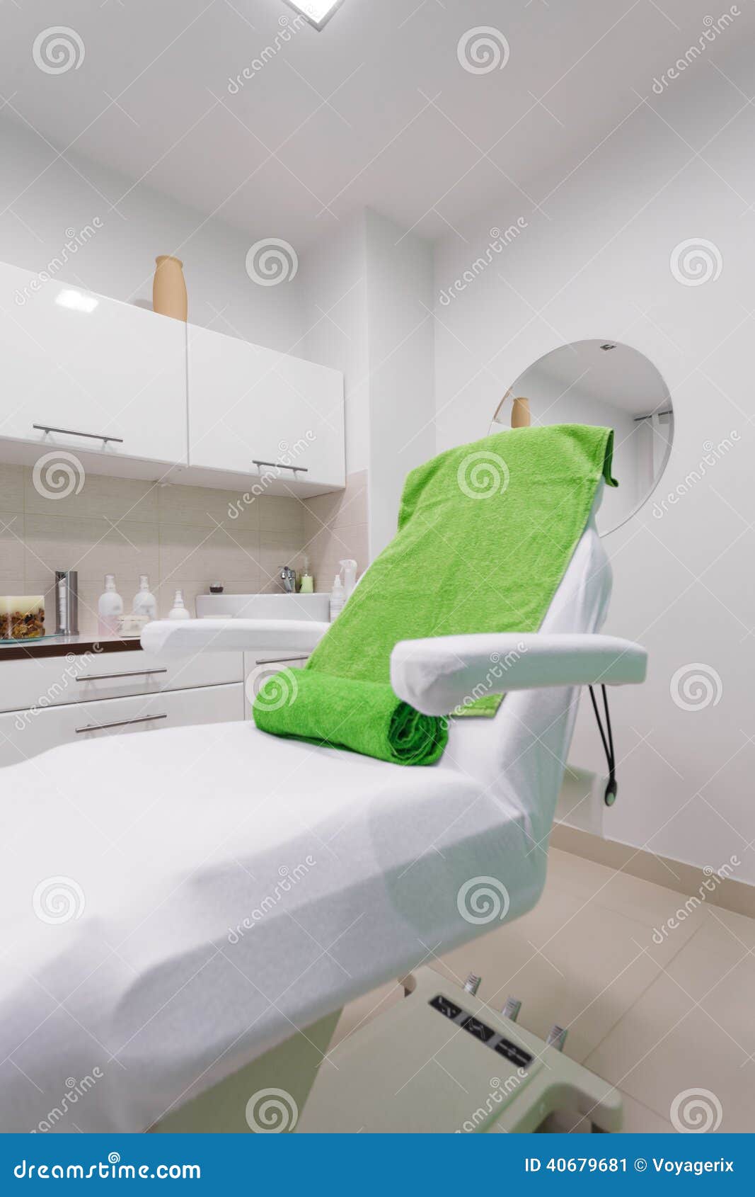 Chair In Modern Healthy Beauty Spa Salon Interior Of