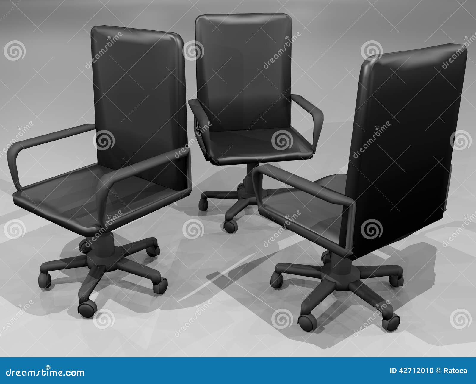 Chair office stock illustration. Illustration of comfortable 42712010
