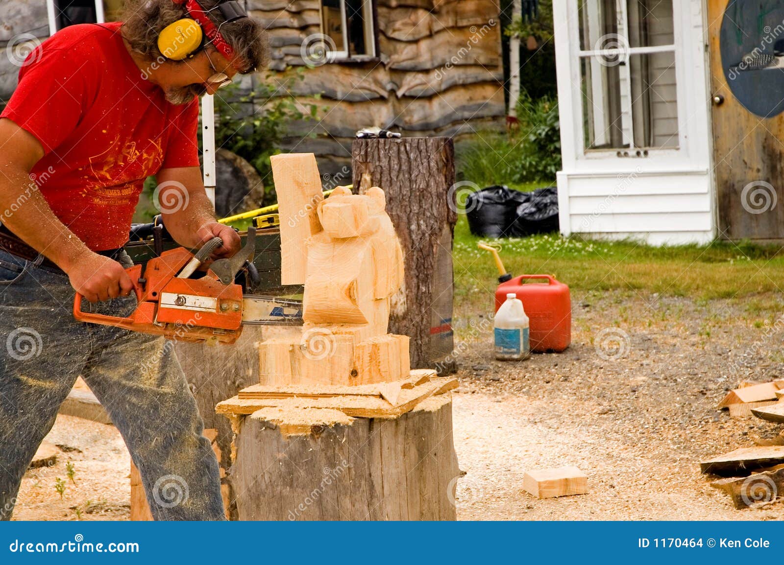 Chair Saw Carving 5 Stock Photo Image Of Artistry