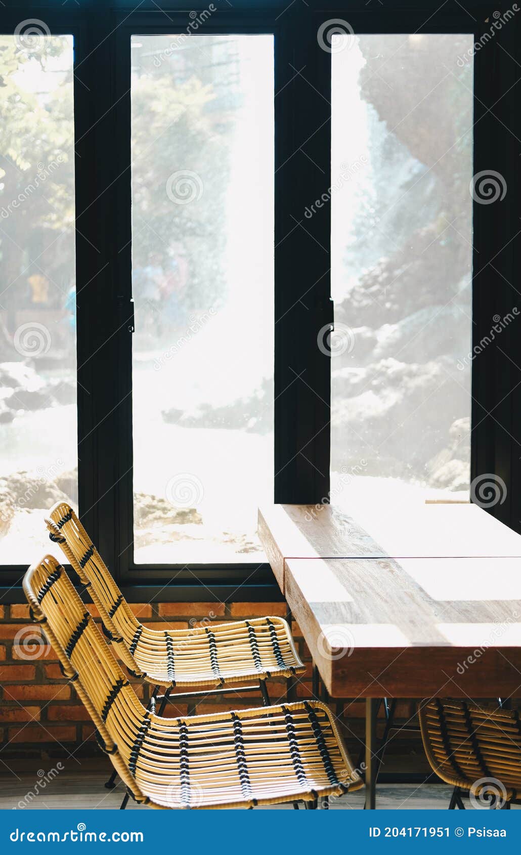Chair Table for Resting in Living Room Stock Image Image of relaxation, living 204171951