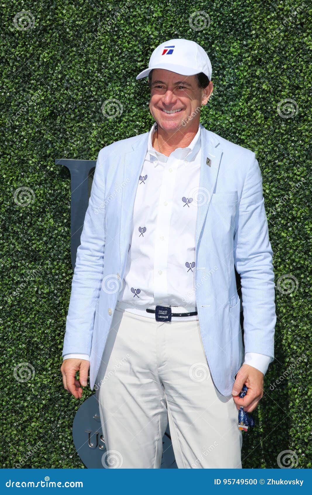 Chairman of the Board and CEO of the Tennis Channel Ken Solomon at the Red Carpet before US Open 2016 Men`s Final Match Editorial Image