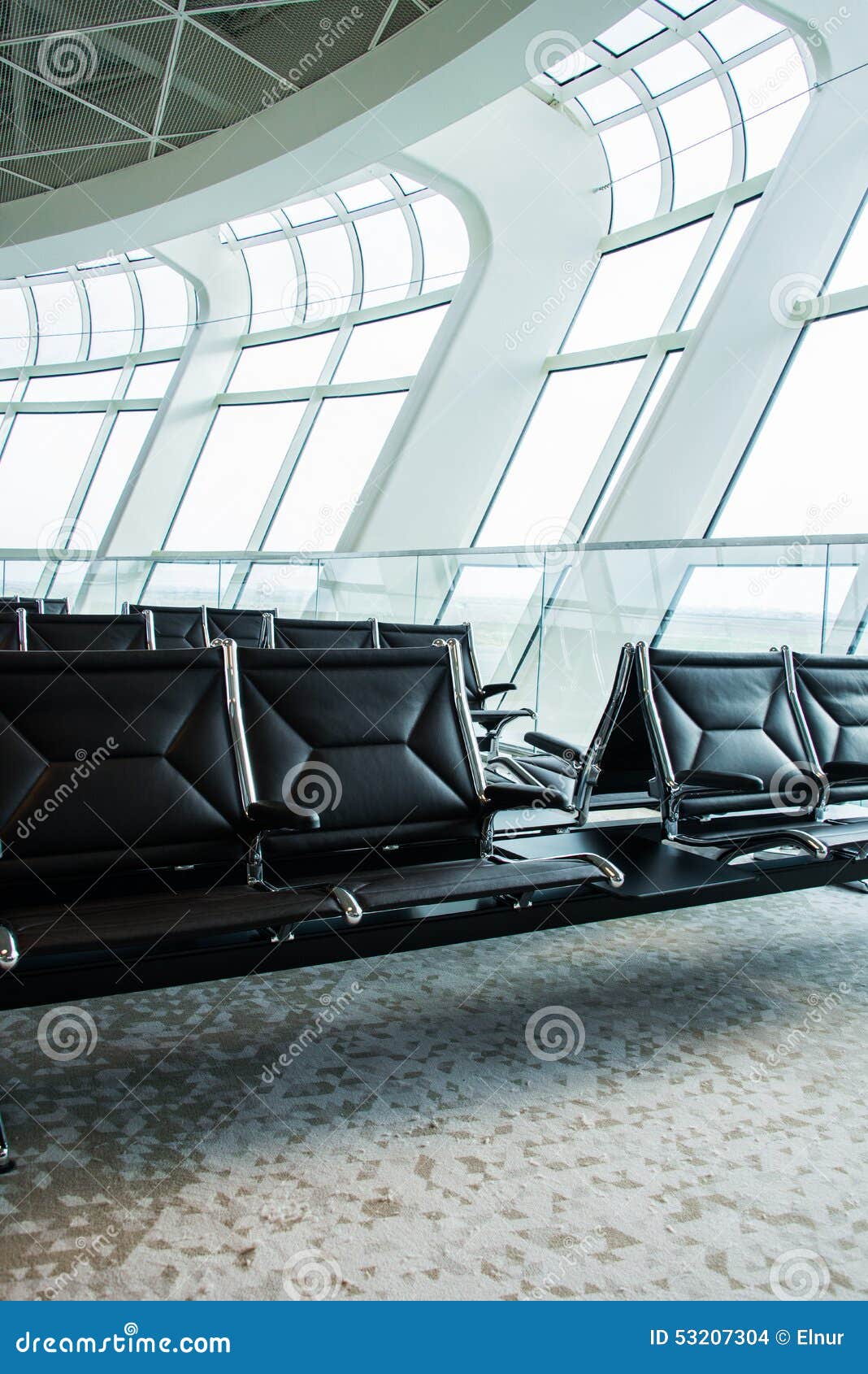 Chairs in the Airport Lounge Area Stock Photo Image of inside