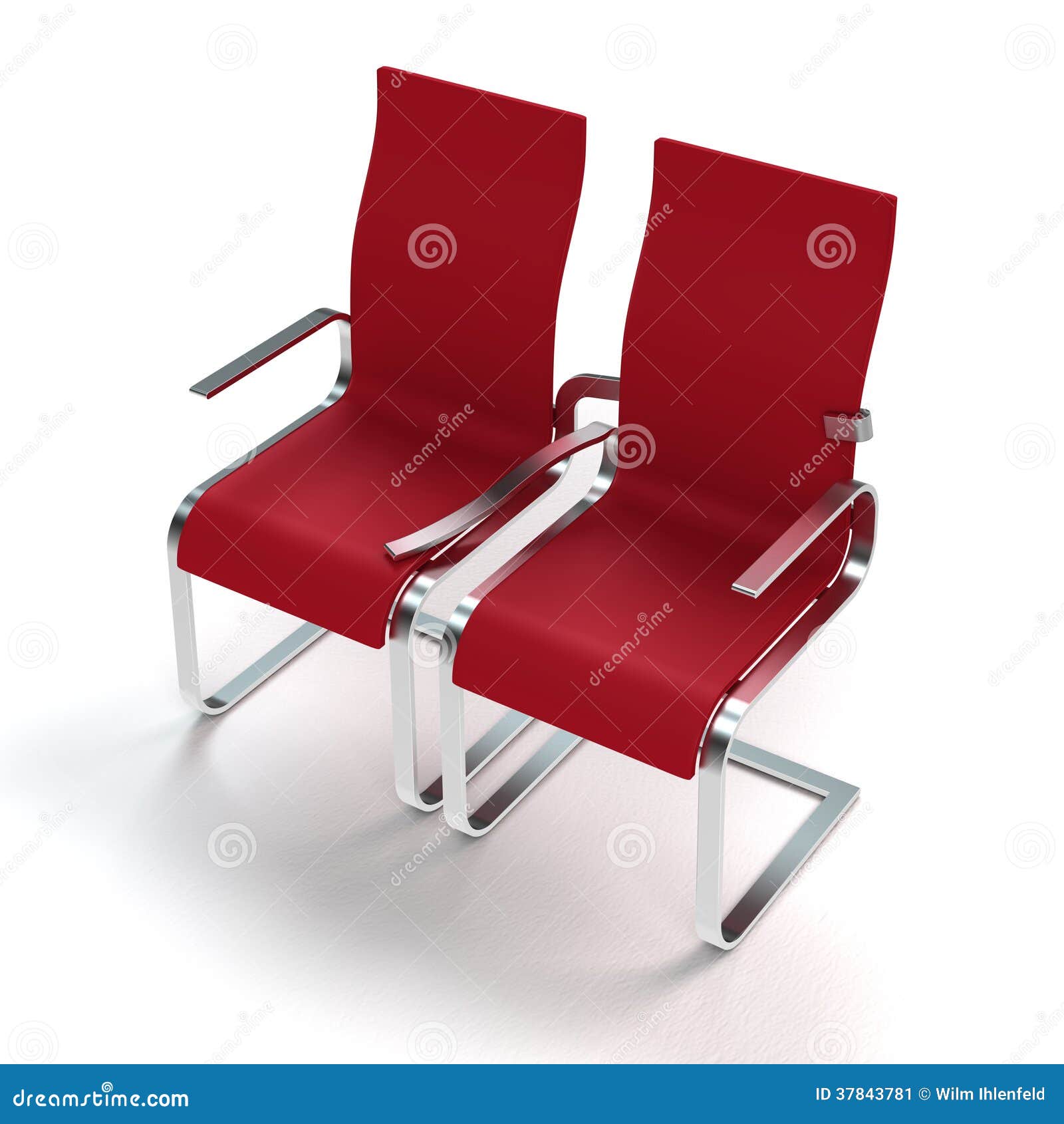 Chairs in love stock illustration. Illustration of interior 37843781