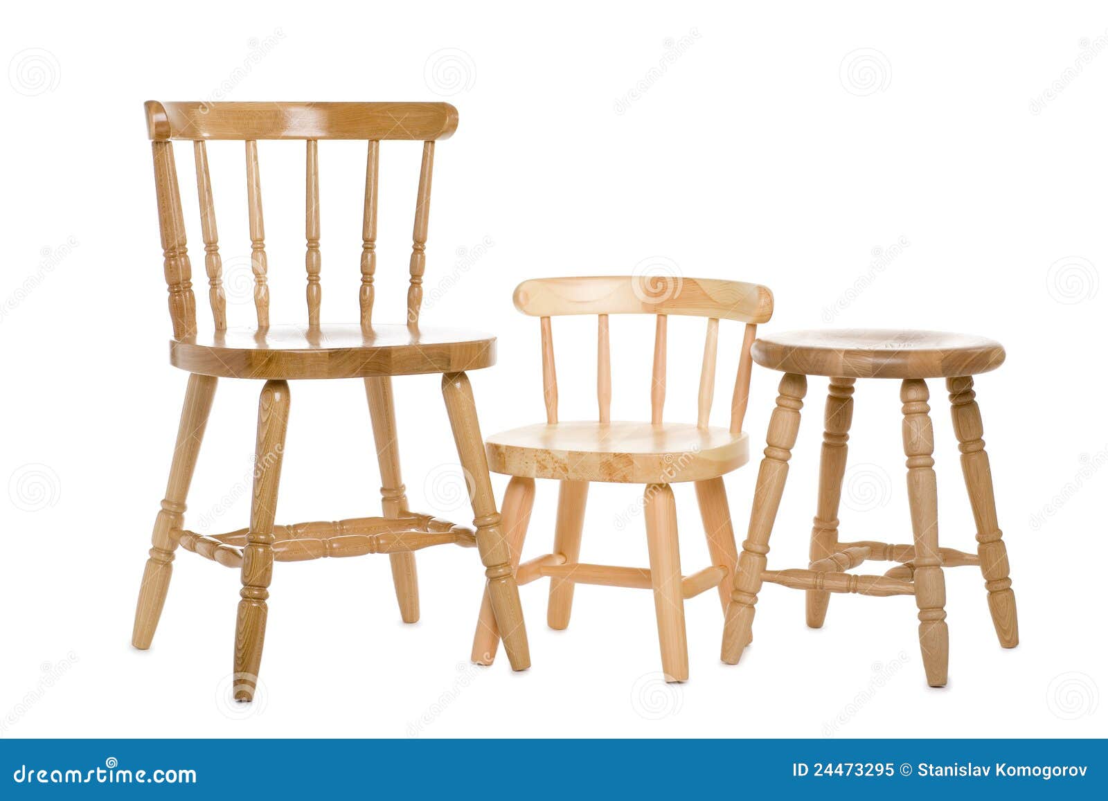 Chairs natural wood stock image. Image of decor, simplicity 24473295