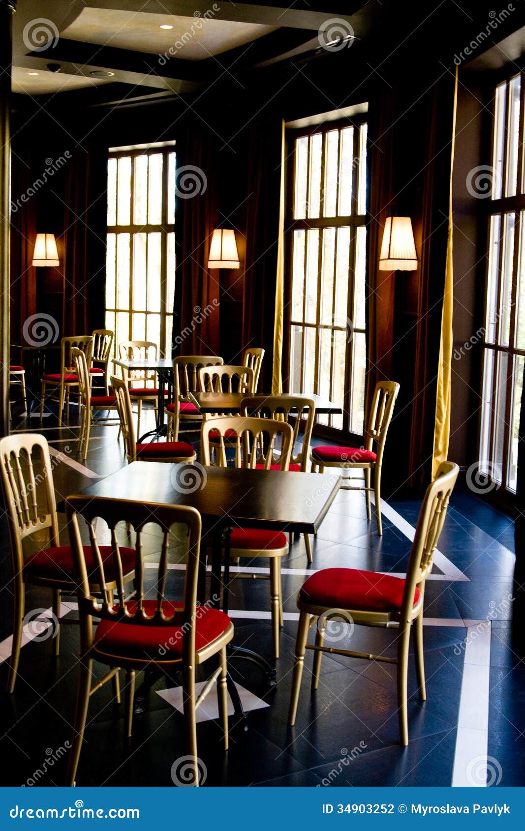 Chairs and Tables and the Hotel Lobby Stock Photo Image of lounge