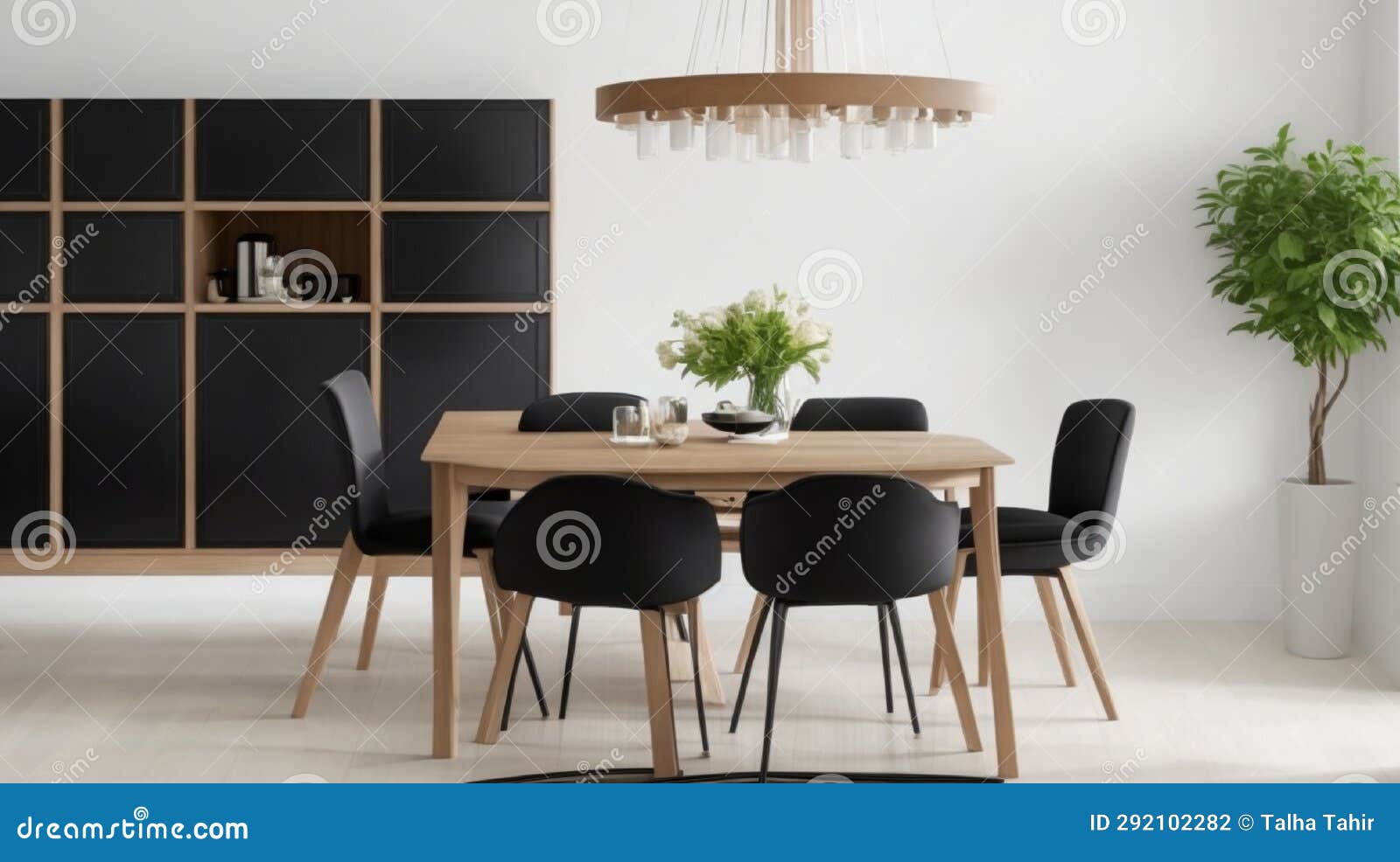 Chairs At Wooden Dining Table Interior Design Of Modern Dining Room chairs-at-wooden-dining-table-interior-design-of-modern-dining-room