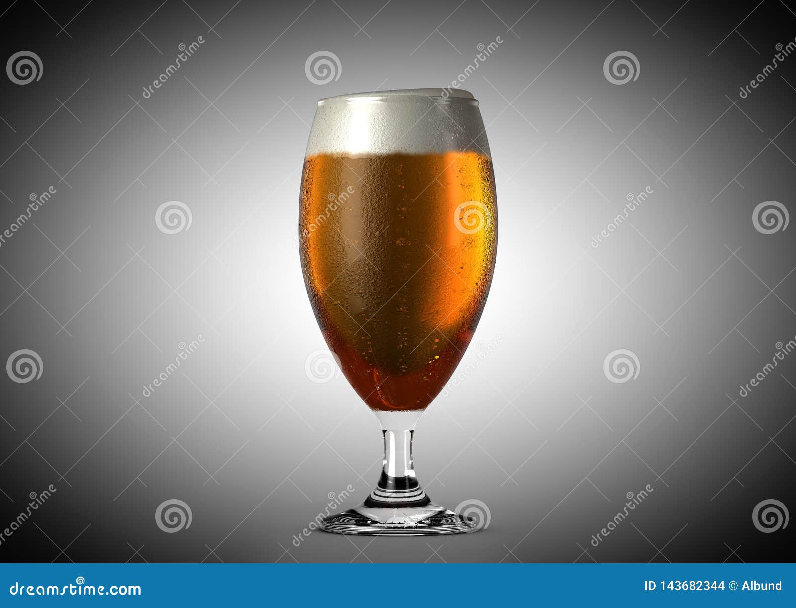 Chalice Beer Pint stock illustration. Illustration of cold - 143682344