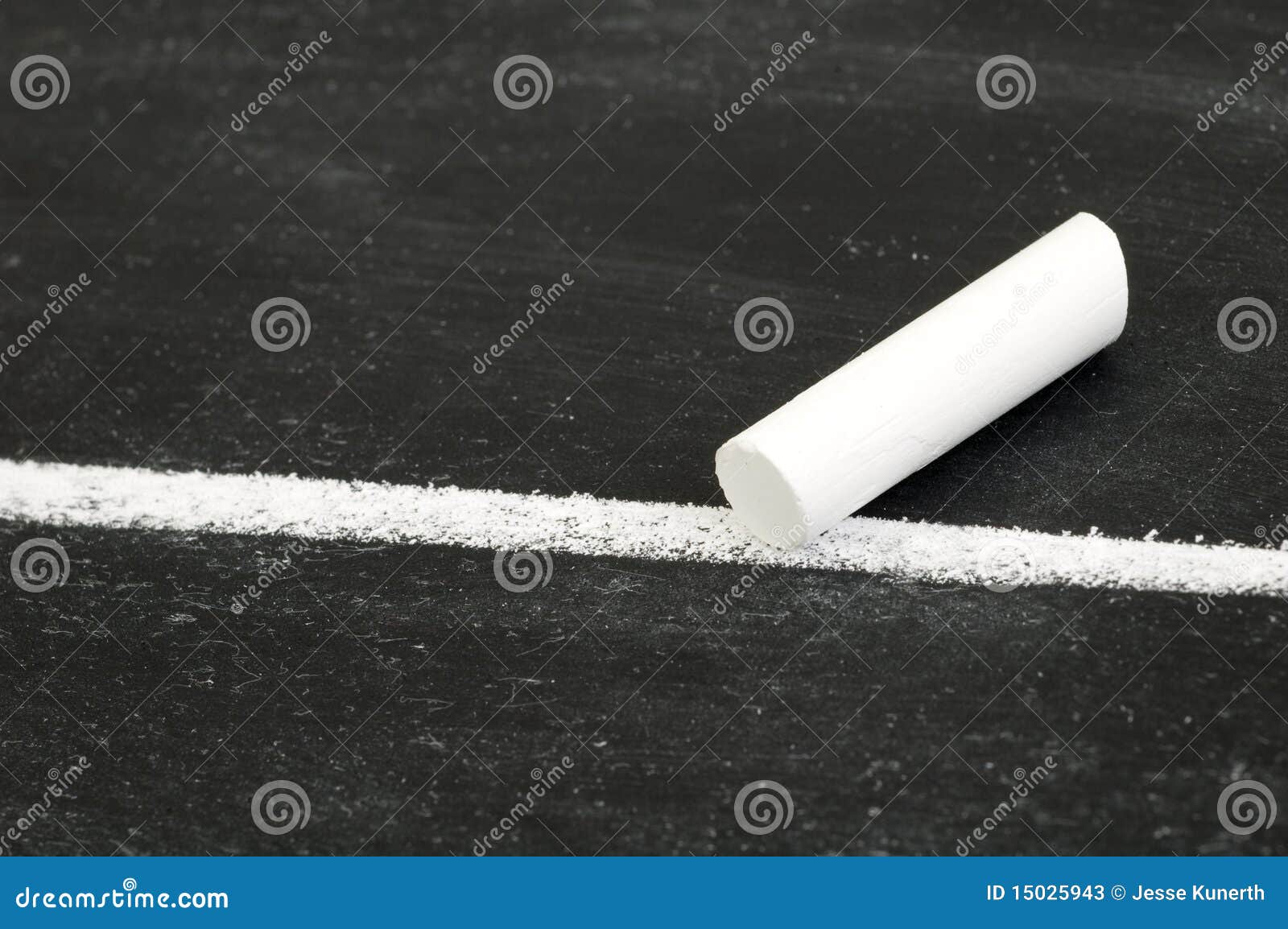 Chalk on Board stock image. Image of dark, line, draw 15025943