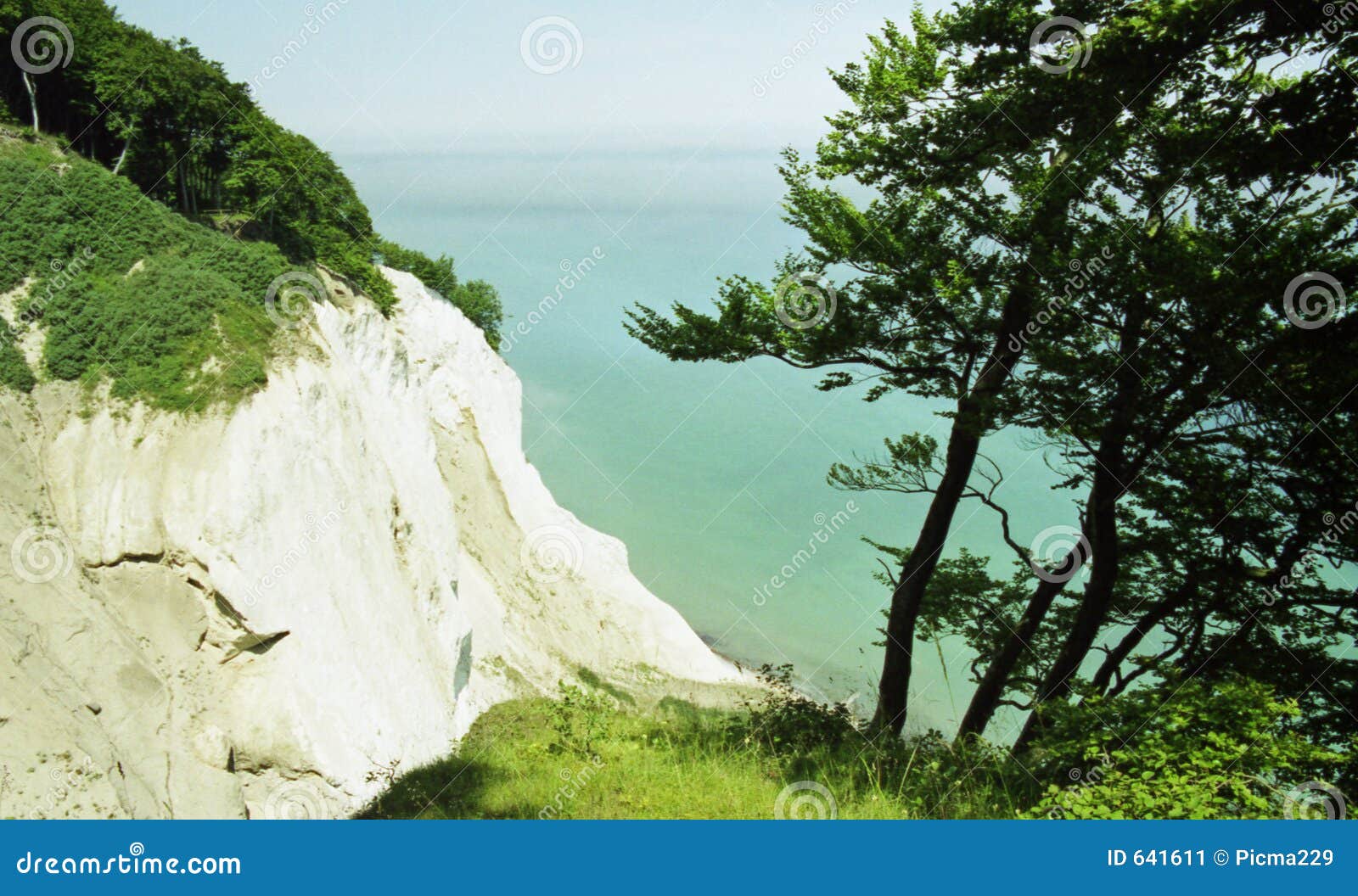 Chalkcliff 1 stock image. Image of rock, precipice, cliff 641611