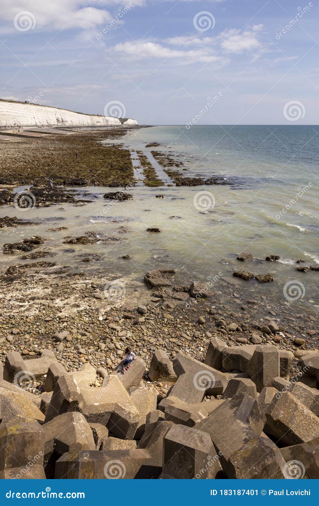 Chalk Cliffs at Brighton Marina Stock Image Image of daddylong