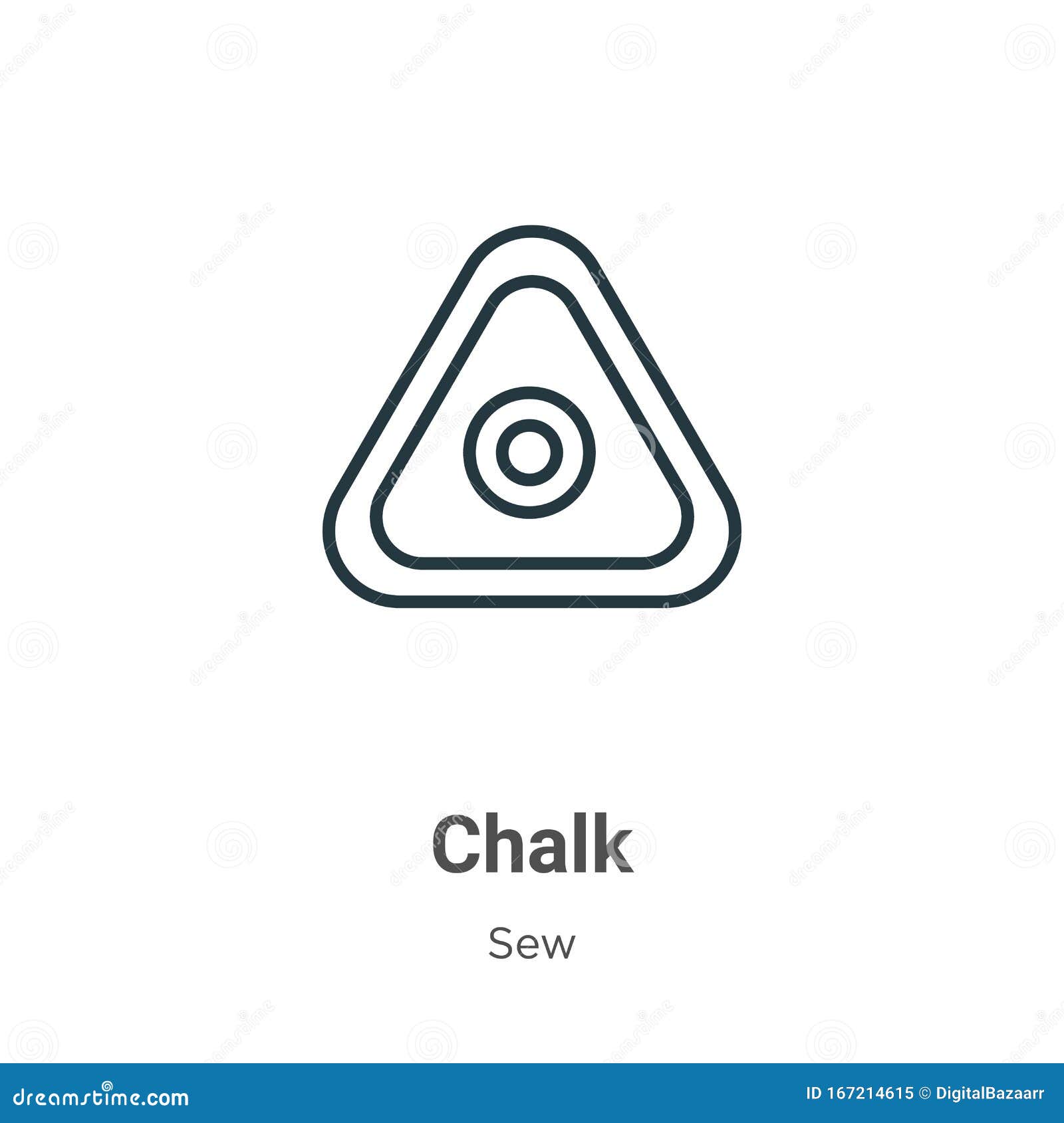 Chalk Outline Vector Icon. Thin Line Black Chalk Icon, Flat Vector ...