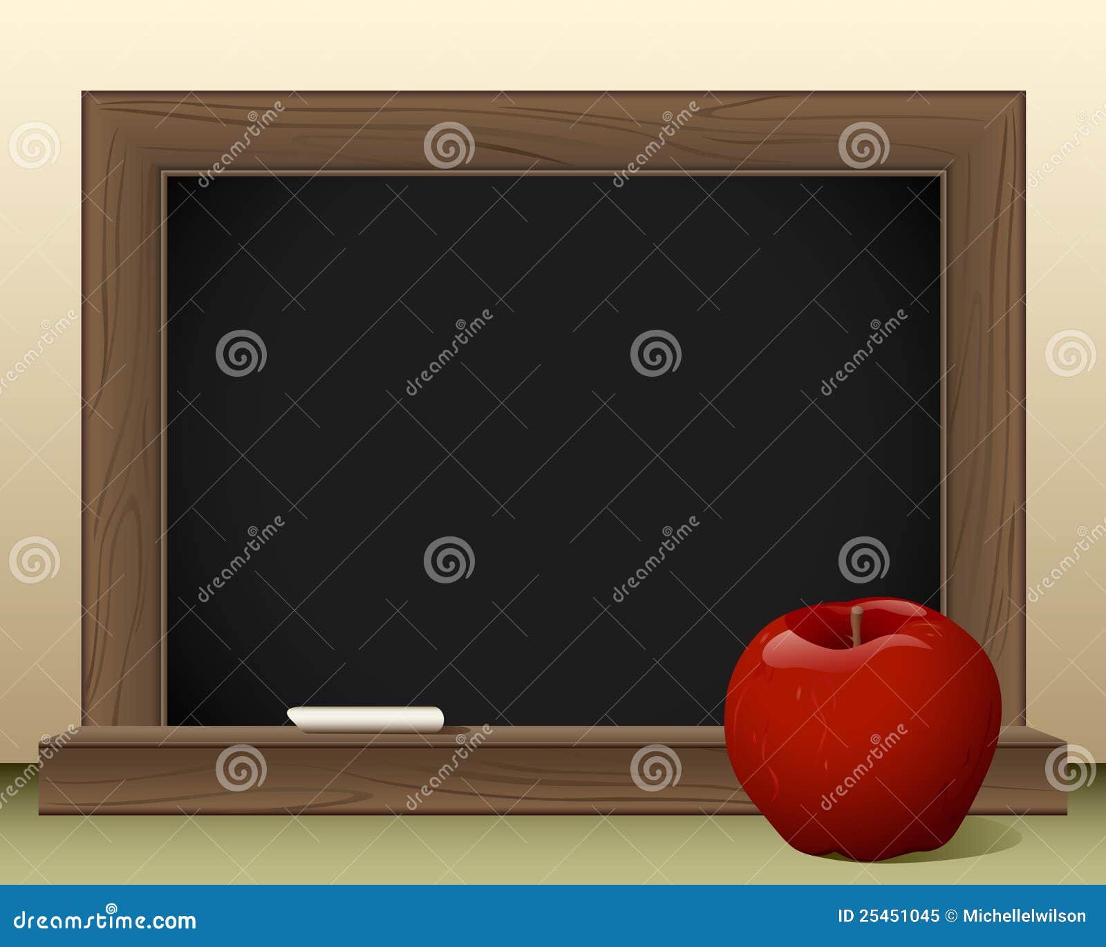 Chalkboard and apple stock vector. Illustration of blackboard - 254510451300 x 1130