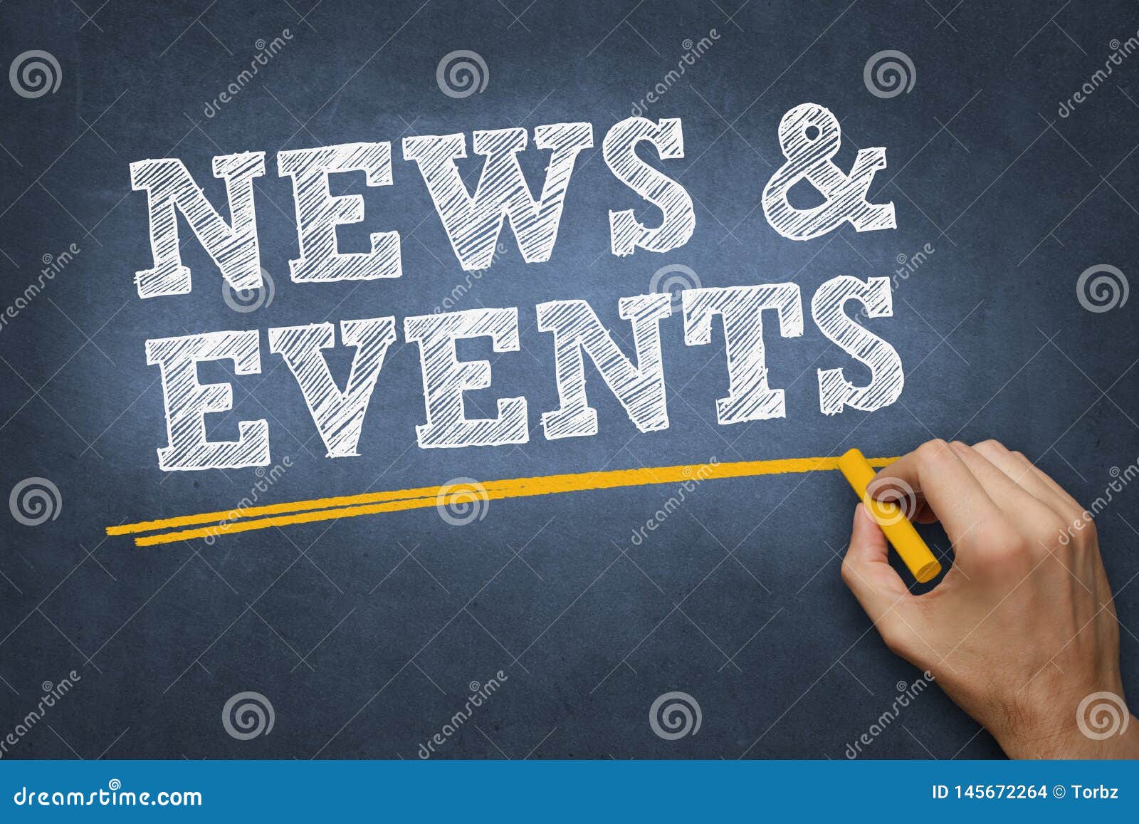chalkboard blackboard - news and events