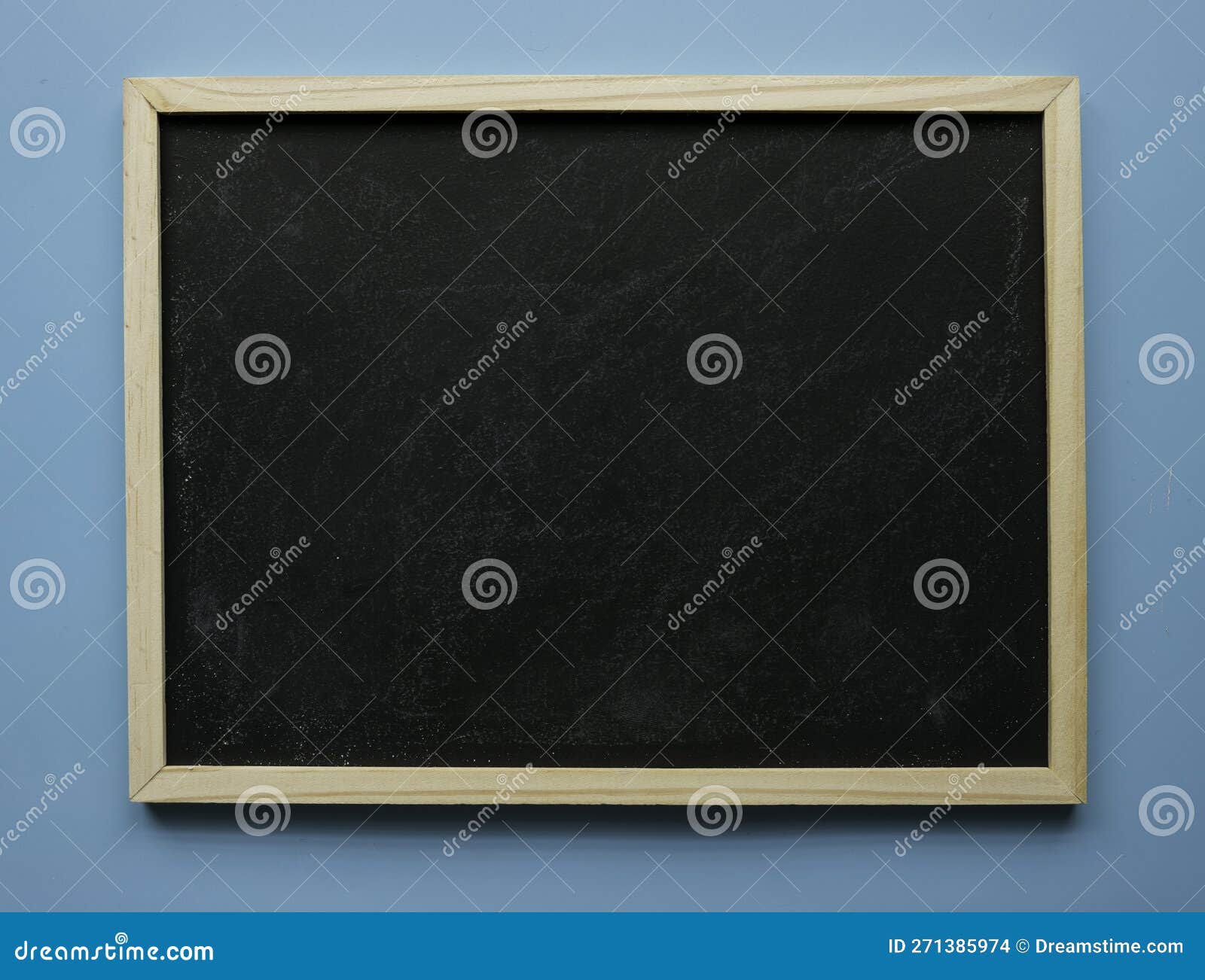 Chalkboard Texture. Empty Blank Black Chalkboard with Chalk Traces
