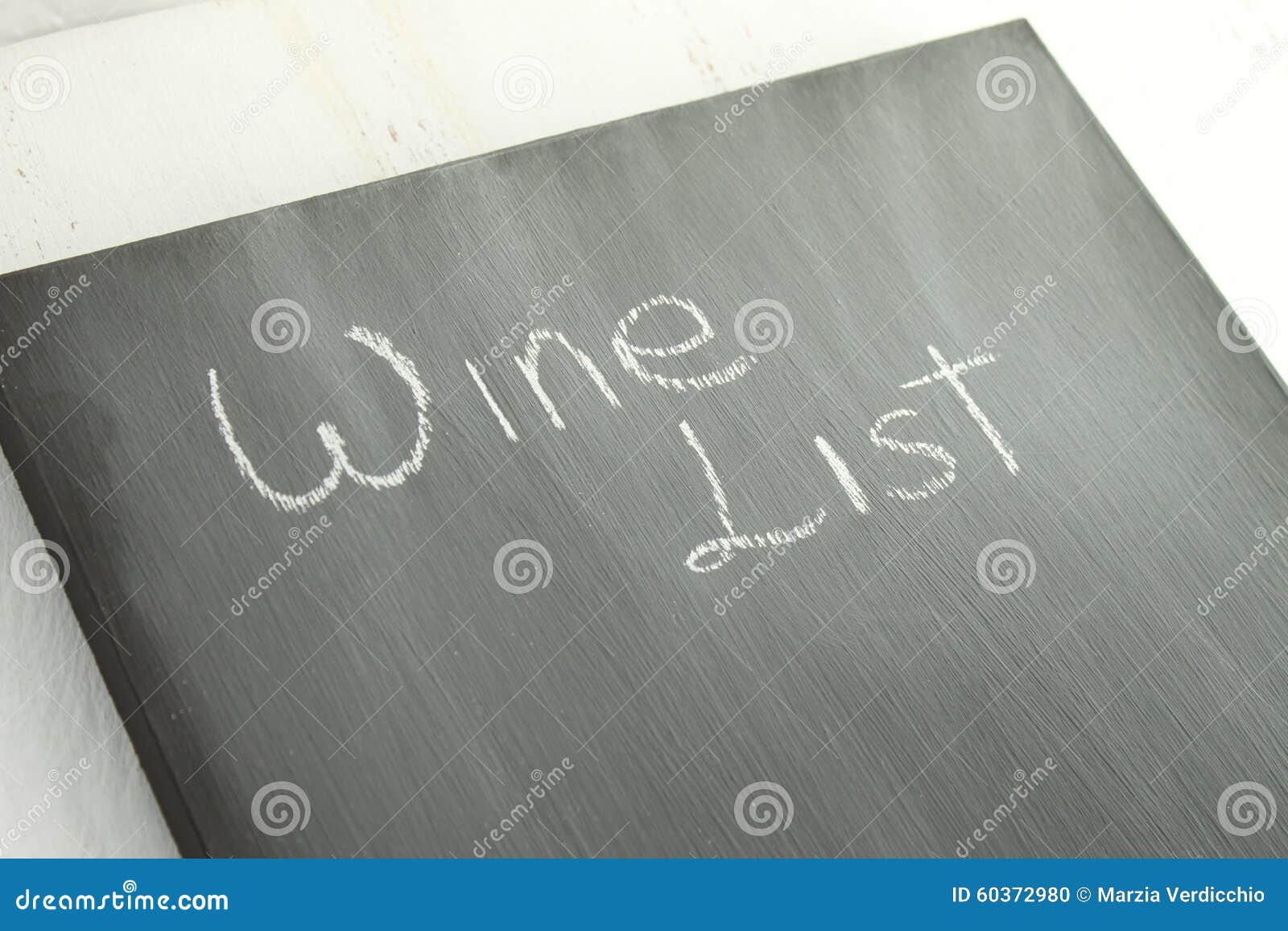 Chalkboard wine list stock photo. Image of chalkboard 60372980
