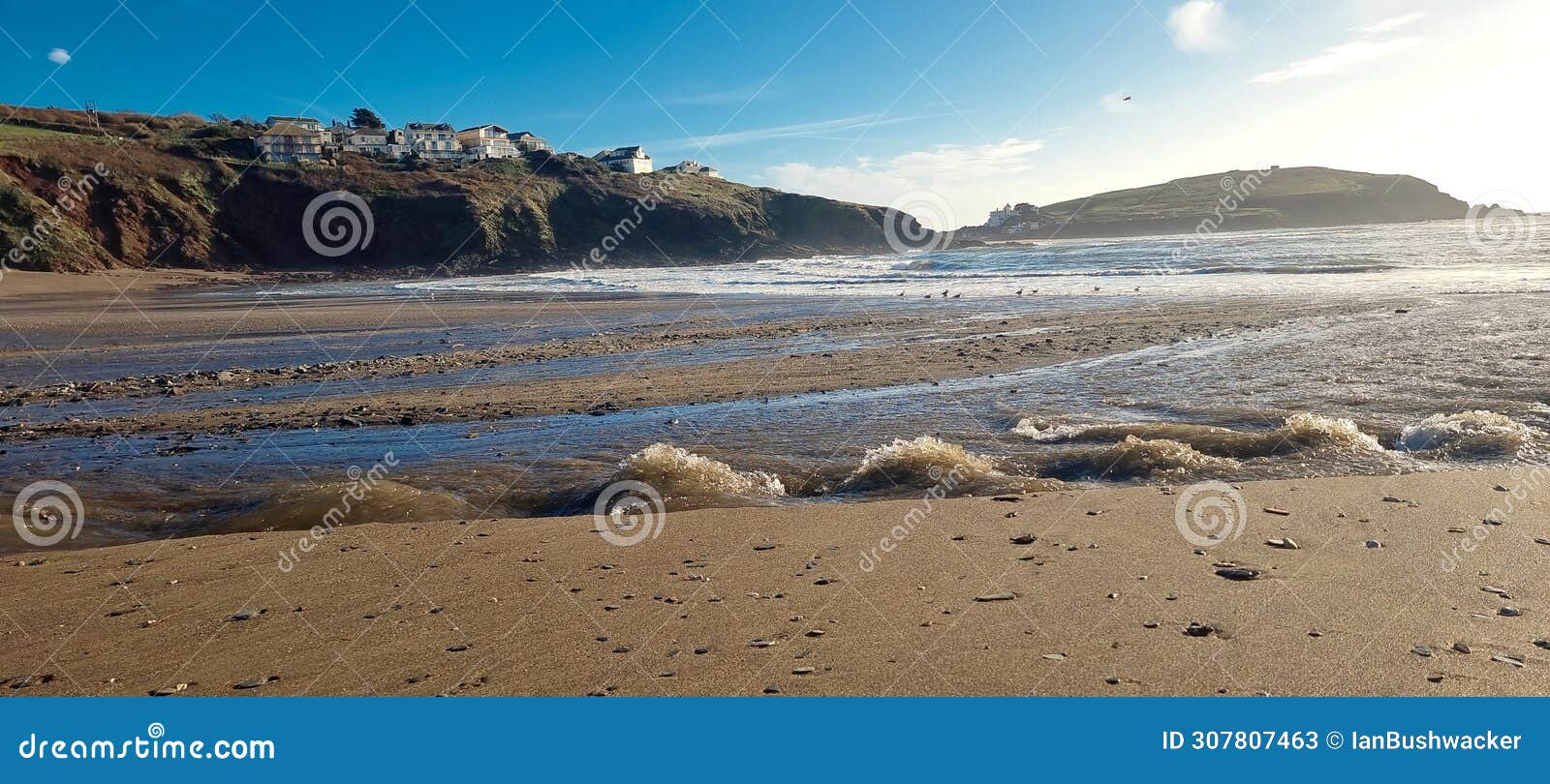 challaborough beach southhams devon uk