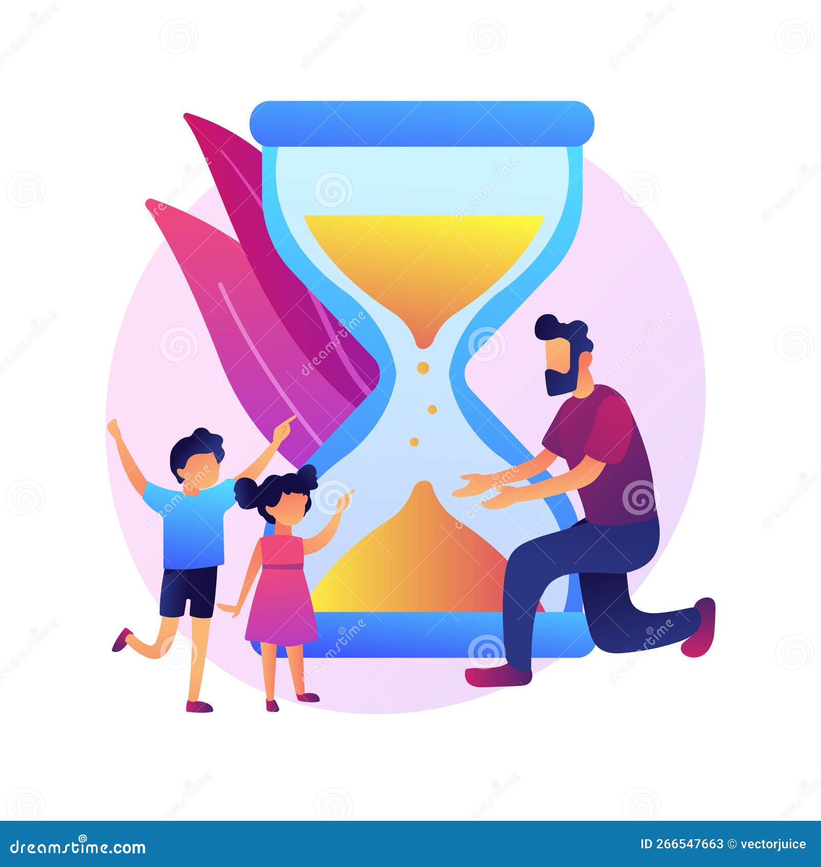 challenges for divorced dads abstract concept  