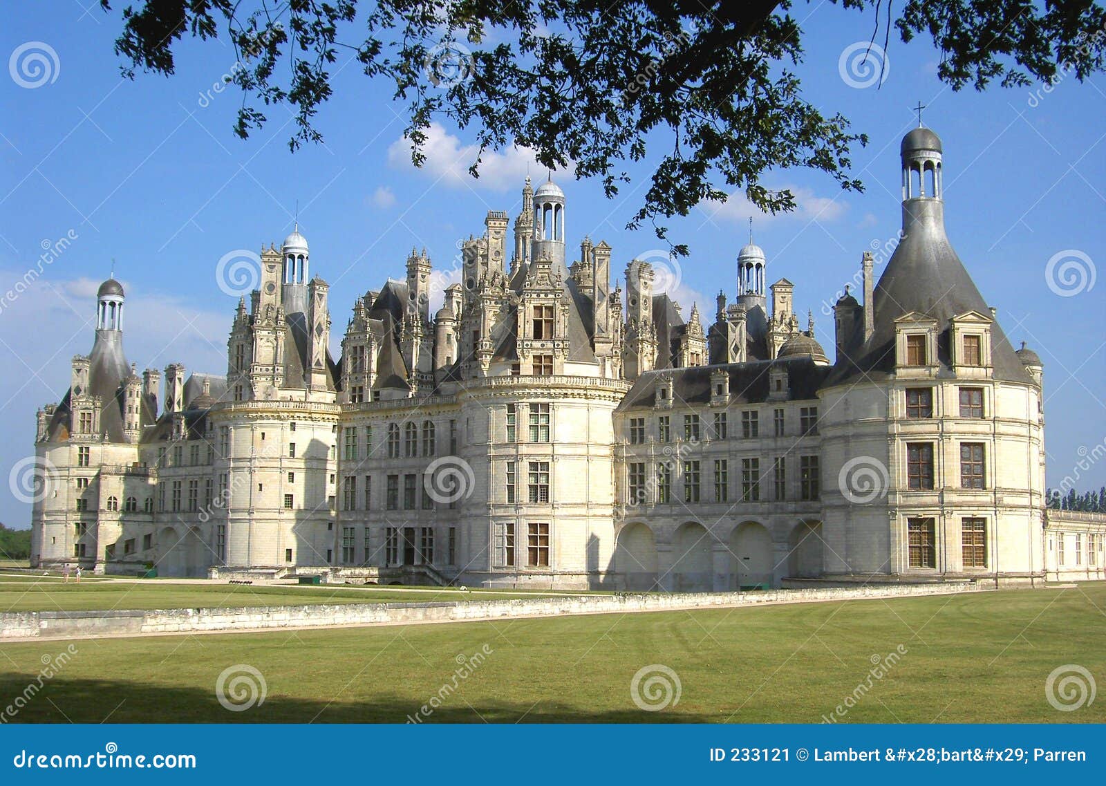 Chambord Schloss, Loire, Frankreich