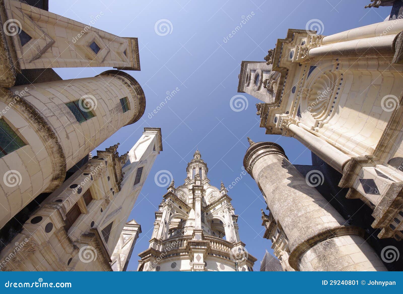 Chambord Schloss stockbild. Bild von geschichte, palast 29240801