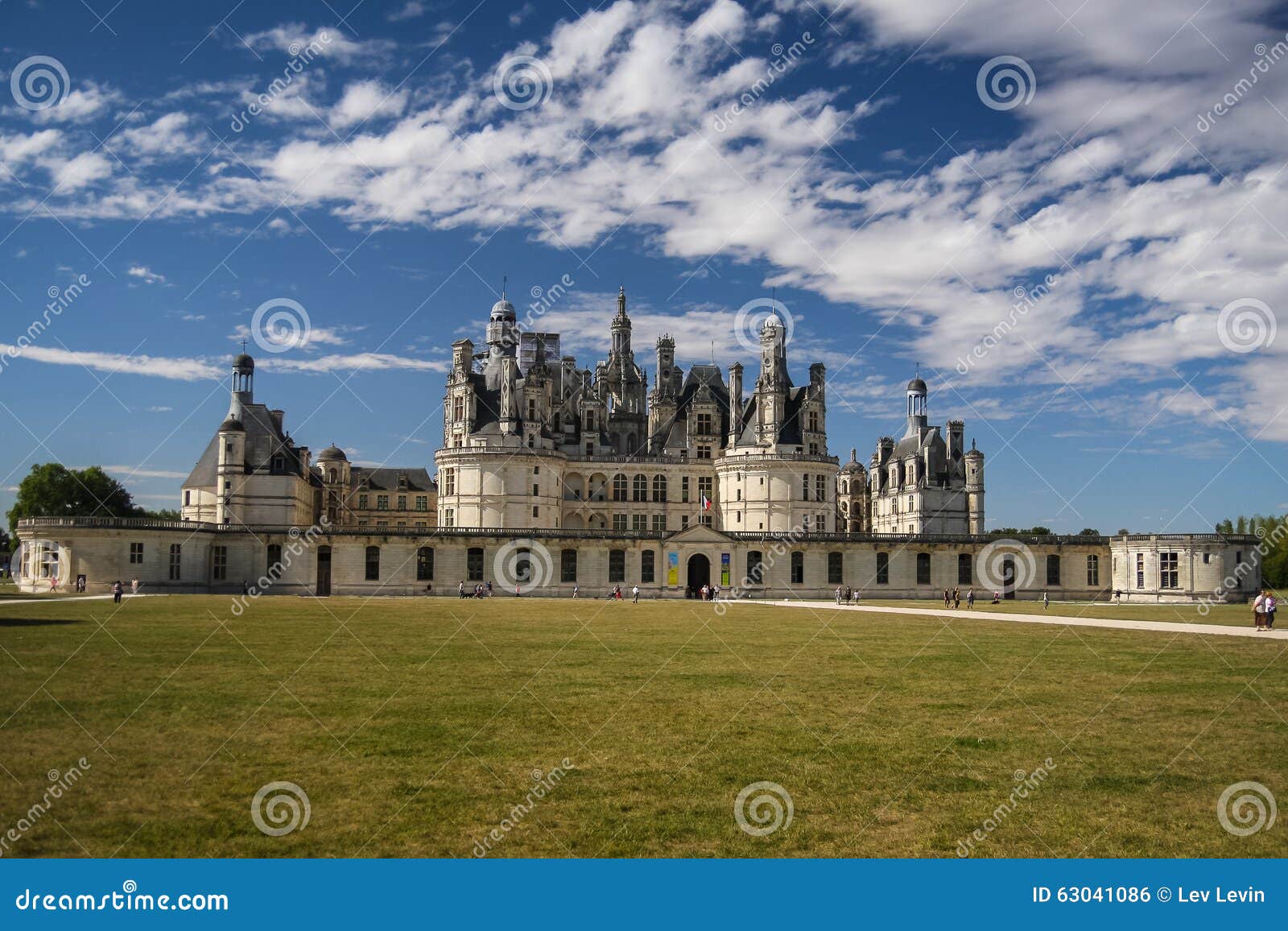 Chambord Schloss redaktionelles foto. Bild von anziehung 63041086
