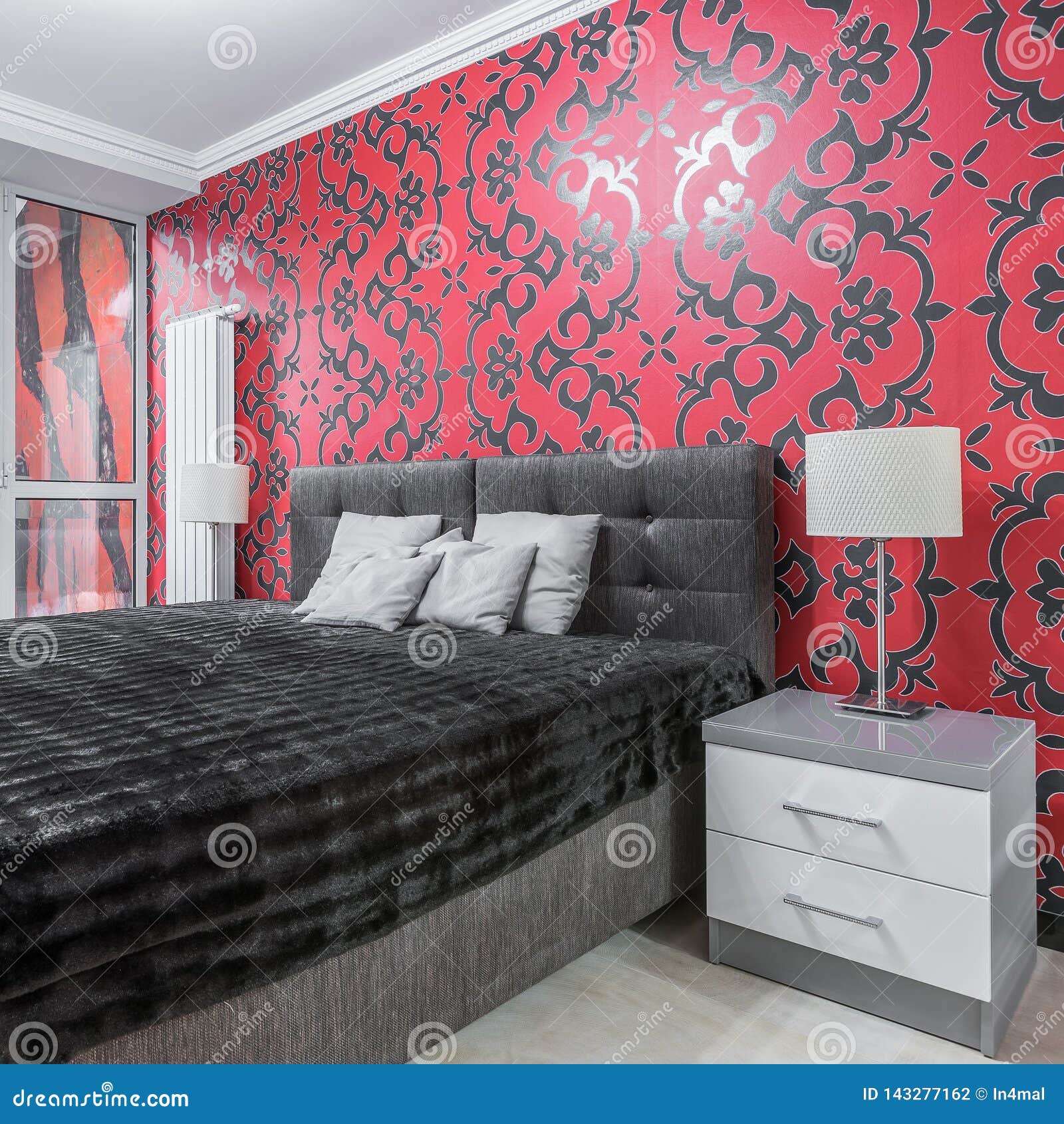 Gratuit Images Chambre A Coucher De Fantaisie Avec Le Papier Peint D Ornement dernière par