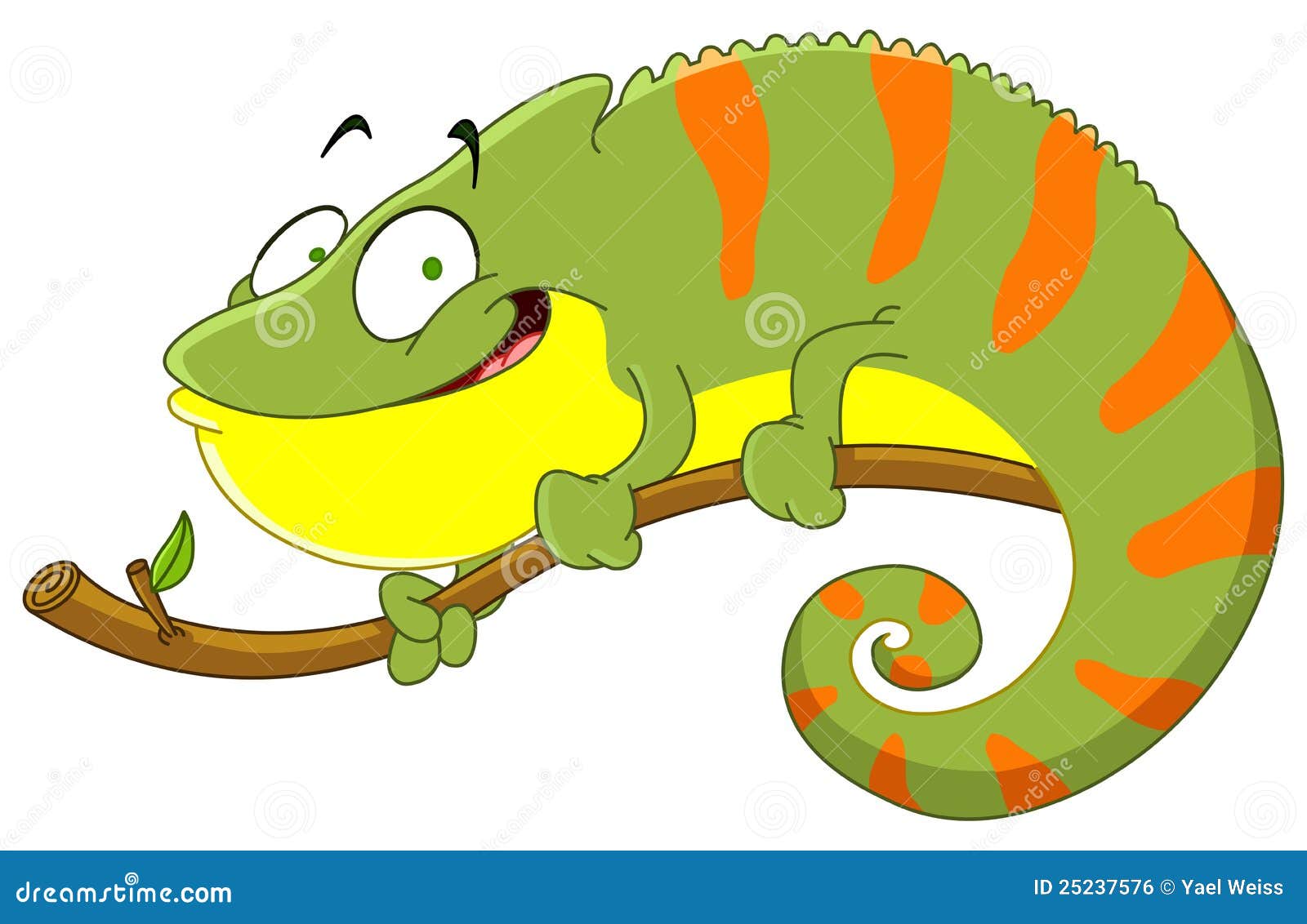 rainbow chameleon clipart - photo #28