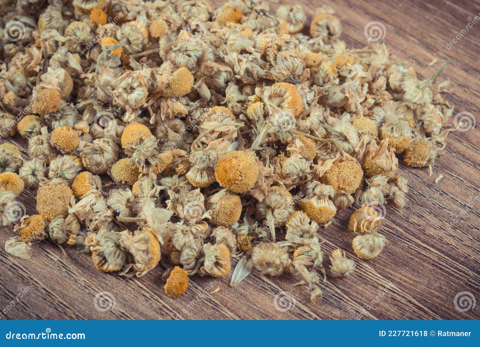 Chamomile As Herb Using in Alternative Medicine. Source Vitamins and