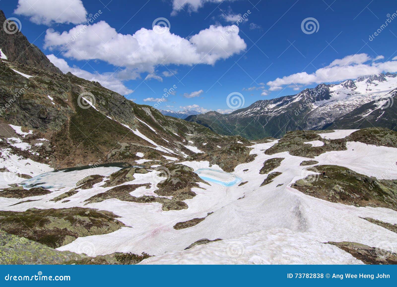 chamonix high altitude lake