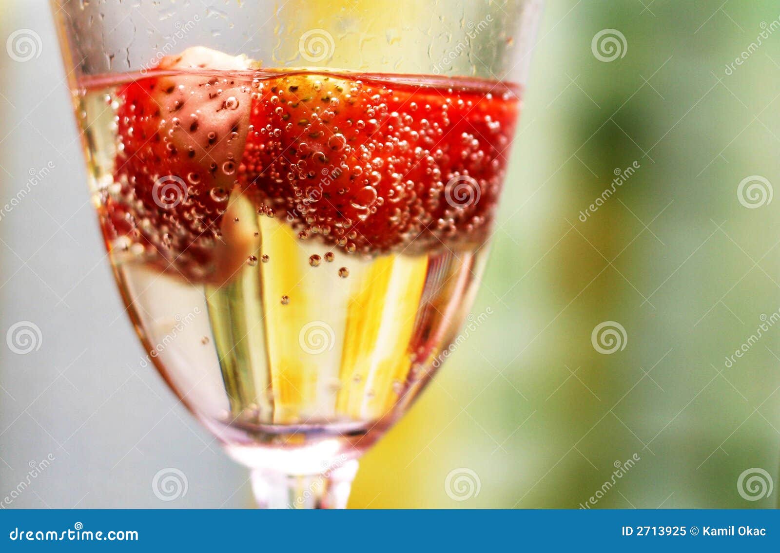 champagne a la fraise