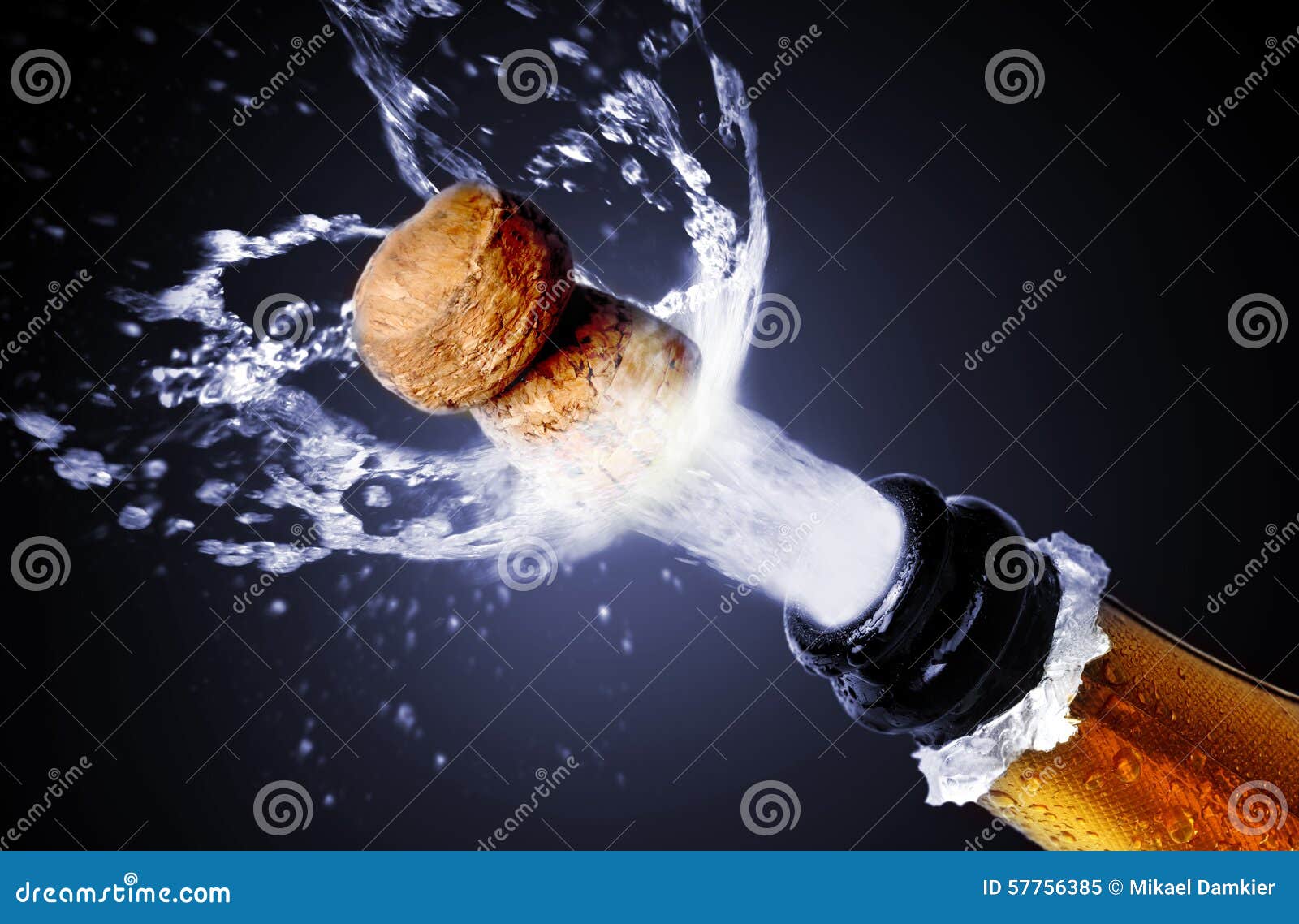Champagne cork popping stock image. Image of champagne 57756385