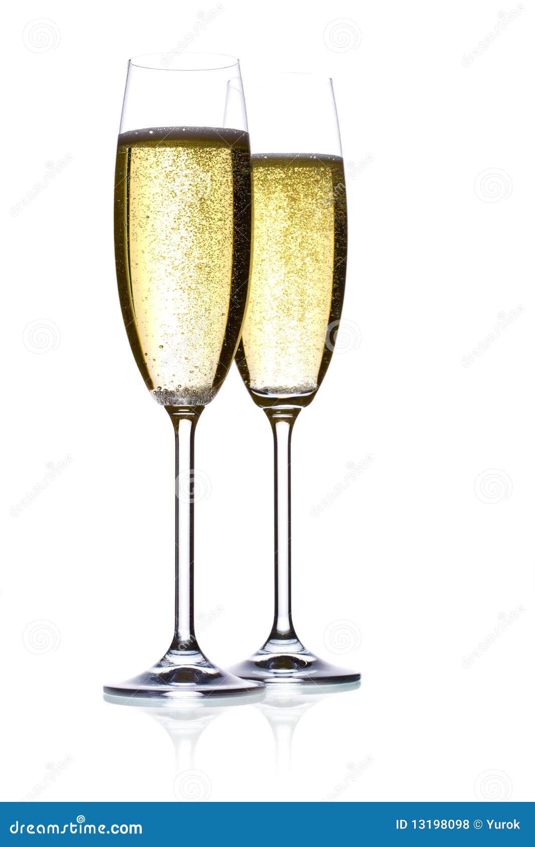 Champagne flutes stock photo. Image of toast, bubbles 13198098