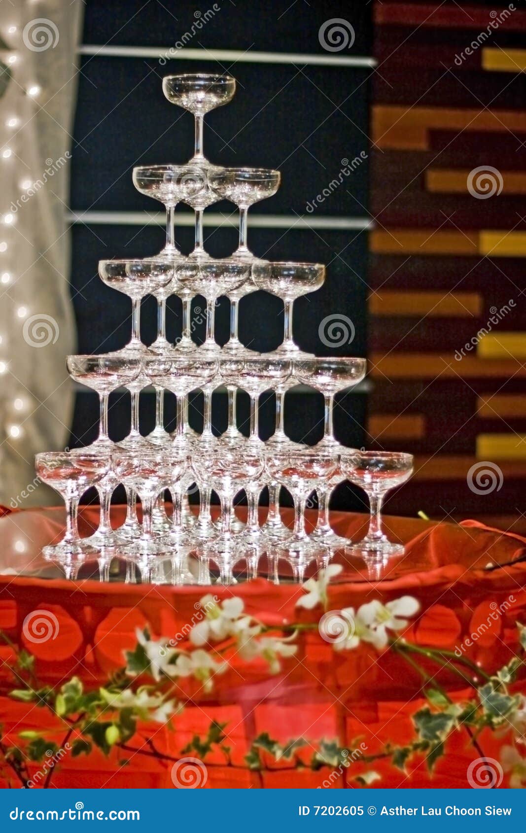 Champagne Fountain stock photo. Image of anniversary - 13951916