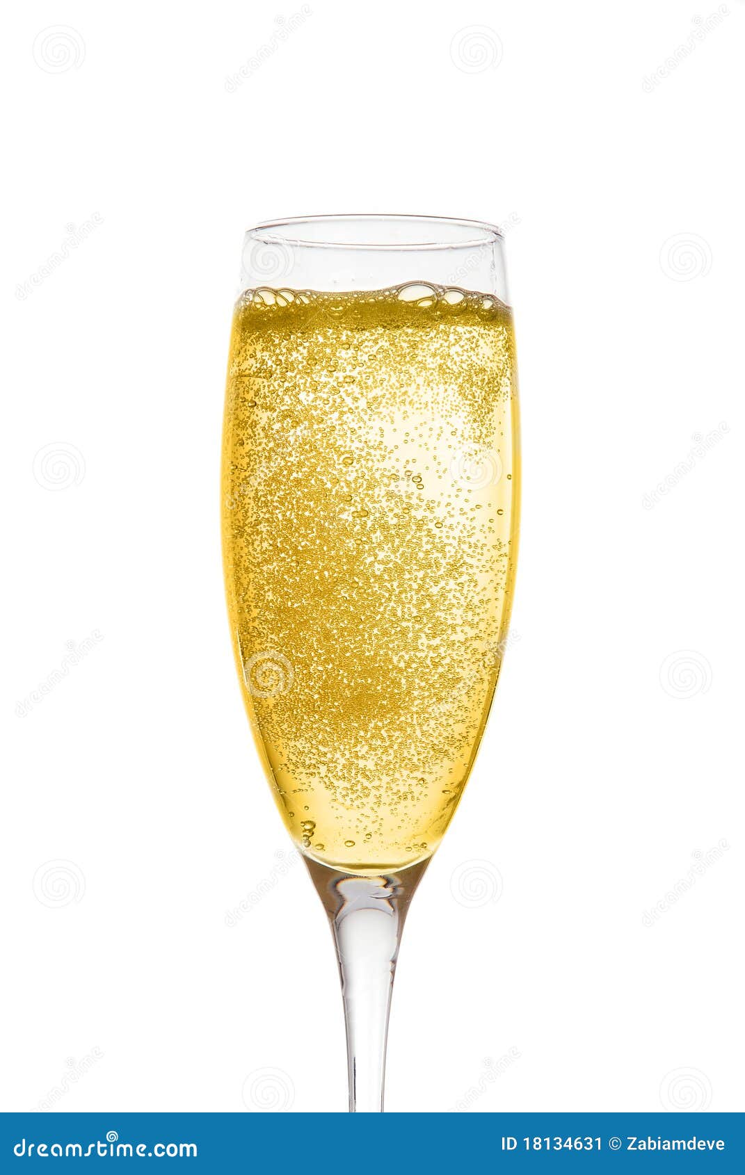 champagne in glass