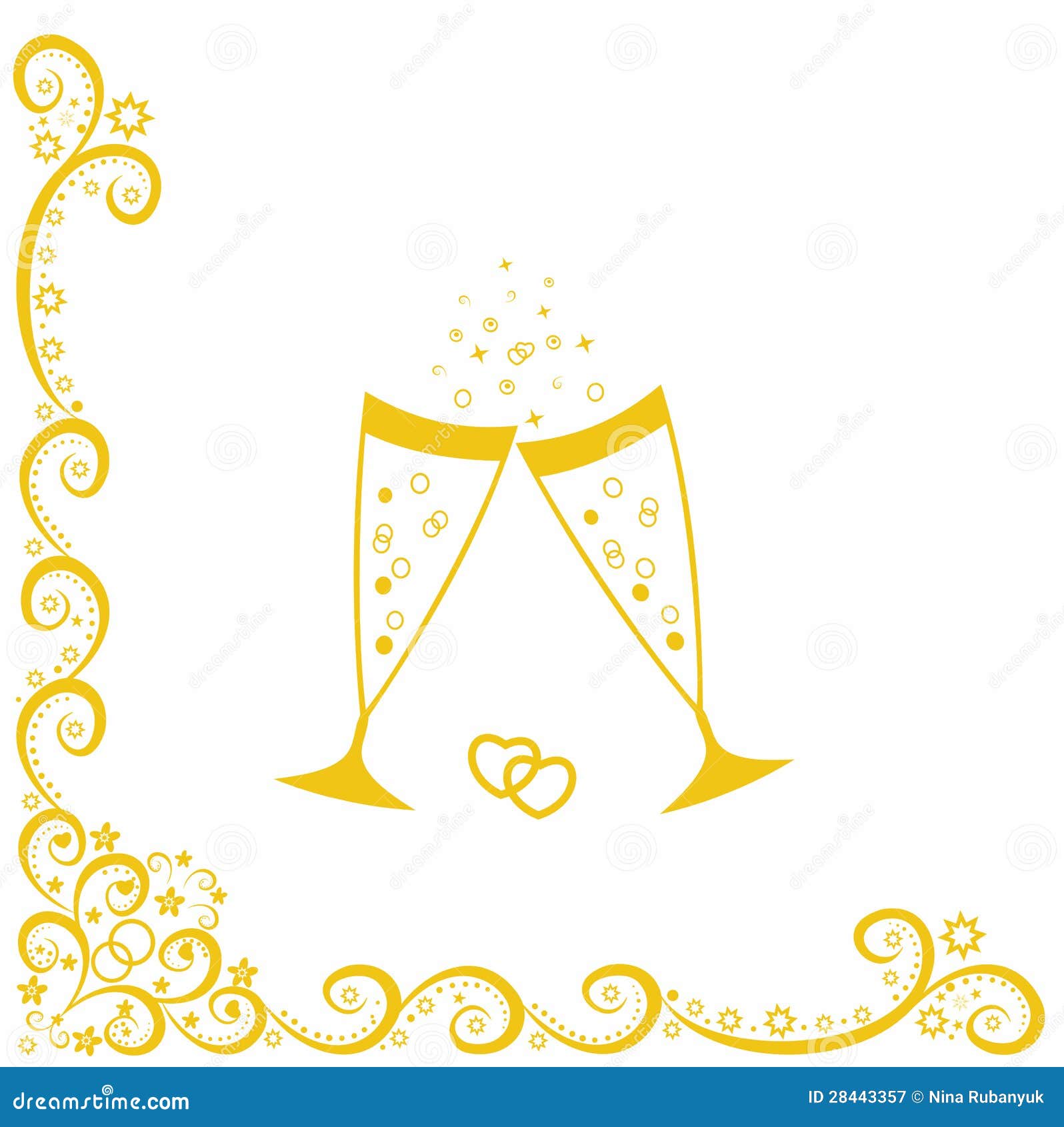 free clip art golden wedding - photo #43