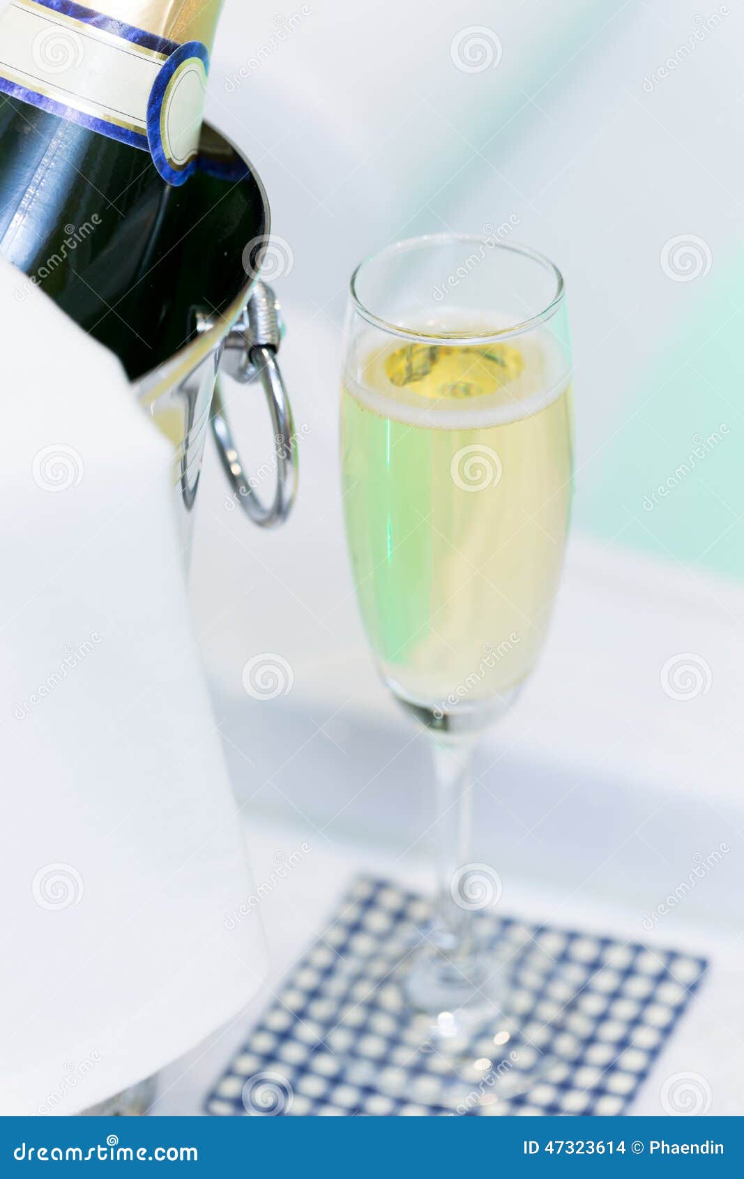 Champagne and Jacuzzi Spa stock photo. Image of pool 47323614