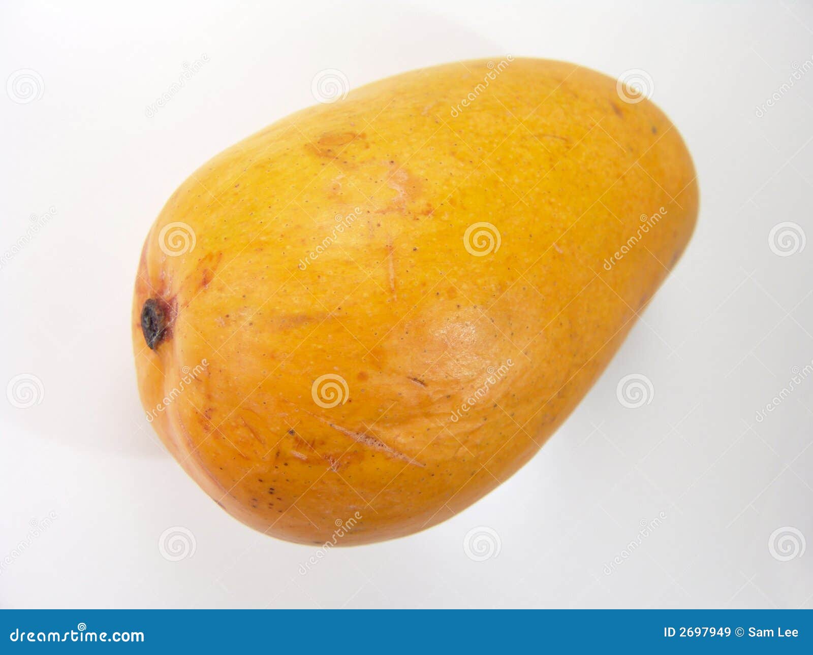 Champagne Mango Closeup stock image. Image of fresh, isolated 2697949