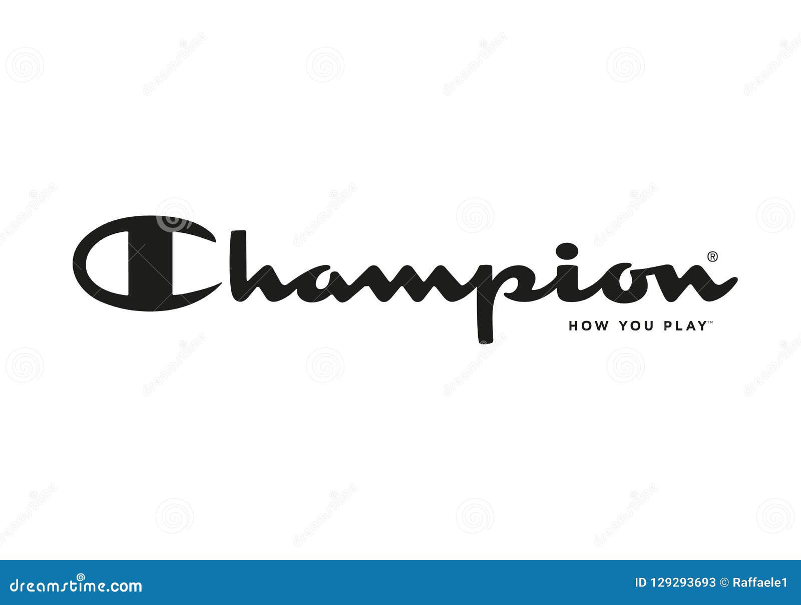 Champion Logo photo. of vector 129293693