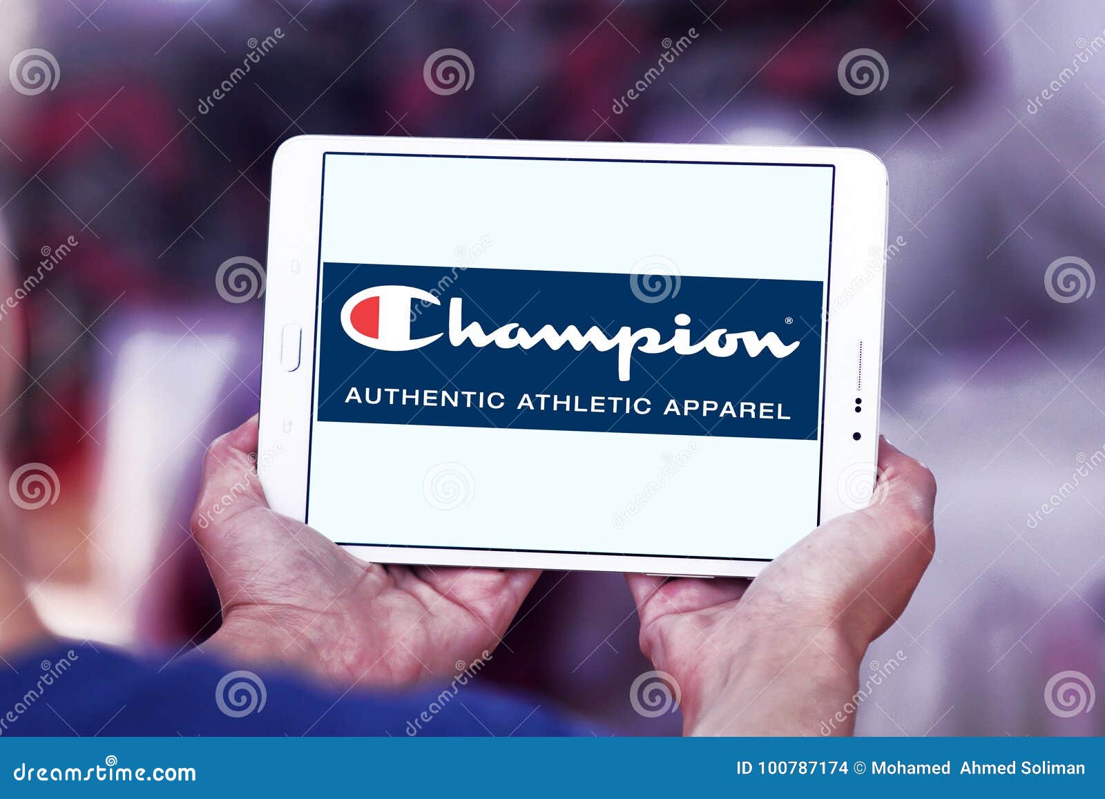 Sportswear Logo Editorial Image - of logotype, tablet: 100787174