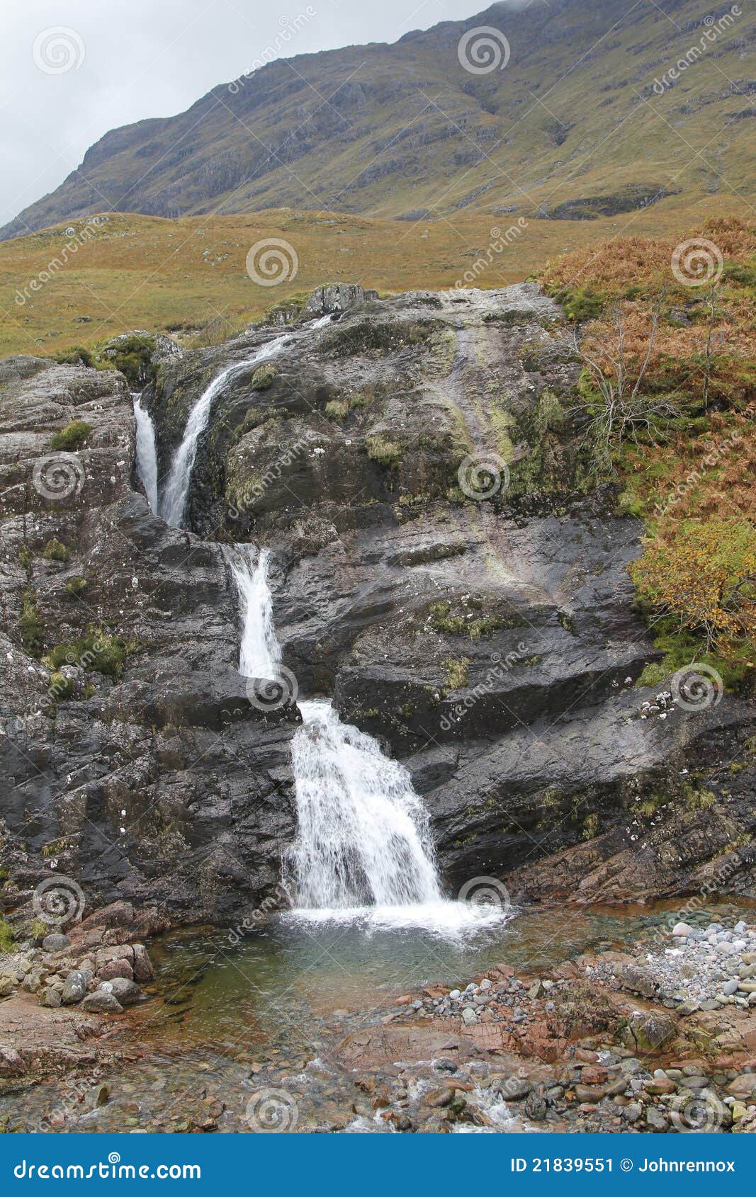 chancellor waterfall, glencoe