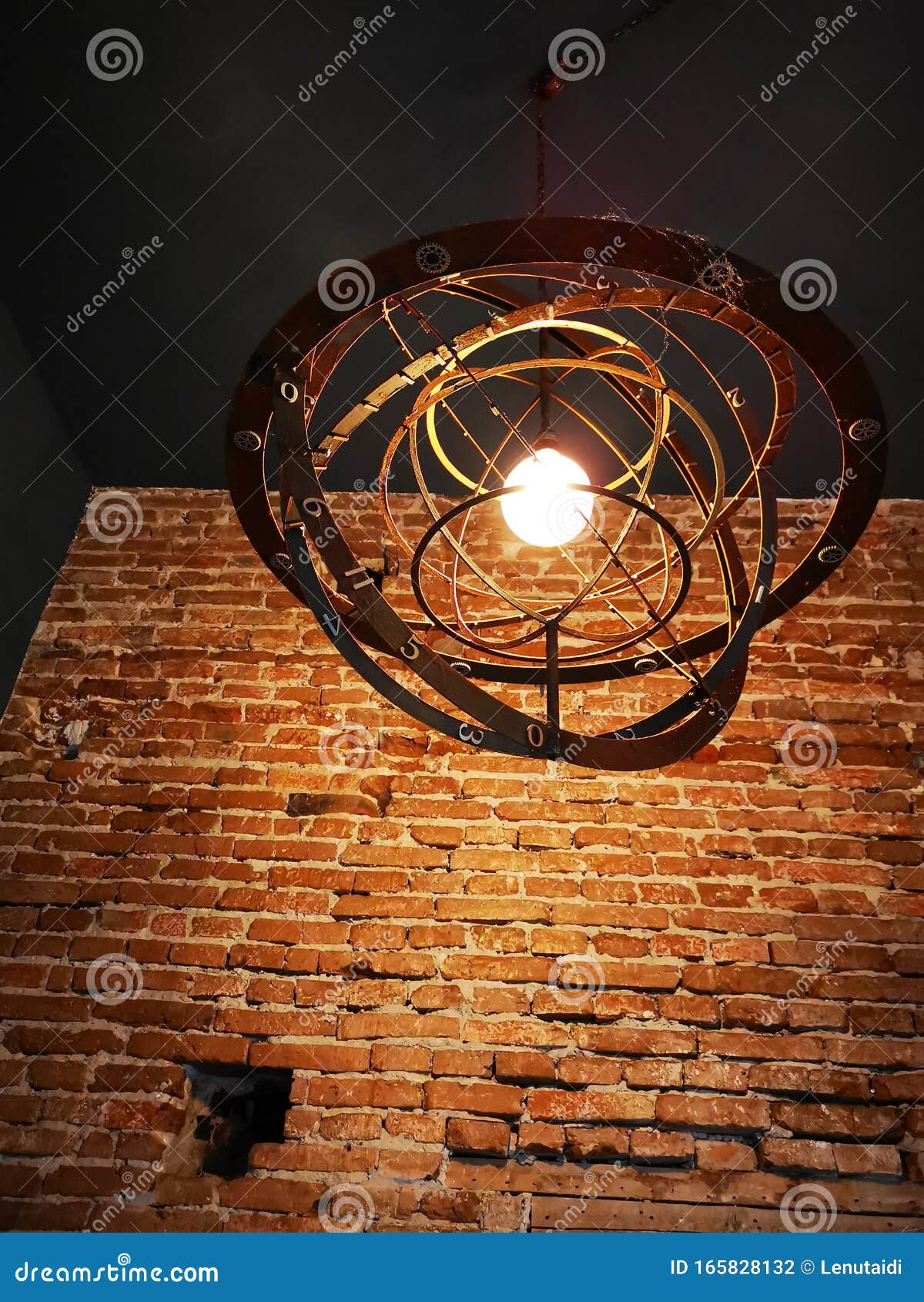 Chandelier Solar System Model Design Stock Photo Image Of Glow