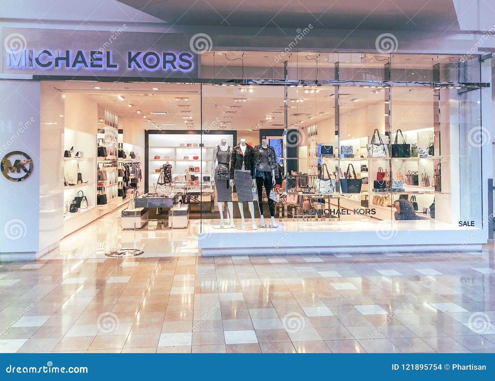 Michael Kors Retail Store Editorial Stock Image Image Of