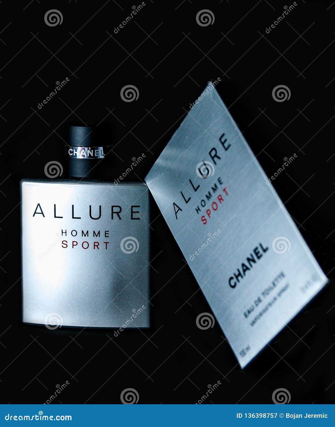 Chanel Allure Homme Sport, Mens Perfume, Eau De Toilette Editorial  Photography - Image of human, masquerade: 136398757