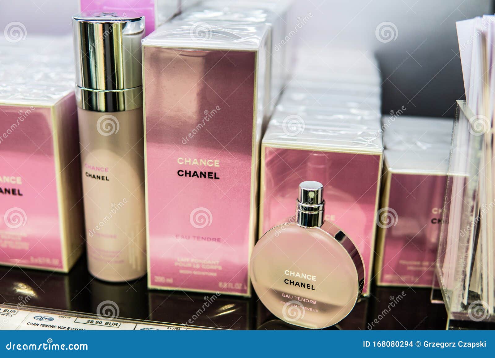 Chanel Chance Perfume on Shop Display for Sale, Fragrance Launched