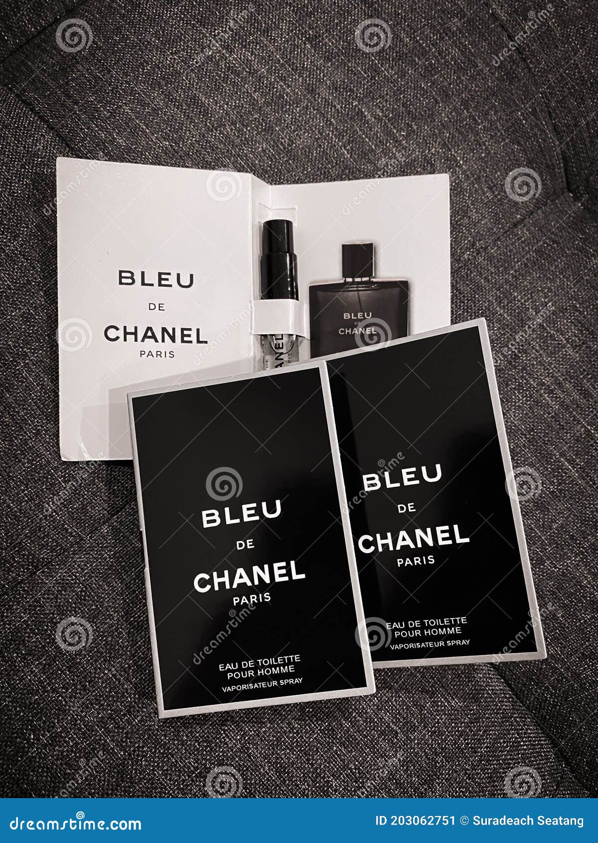 Chanel De Bleu Tester Perfume in the Paper Pack Editorial Photo - Image of  cosmetic, bottles: 203062751