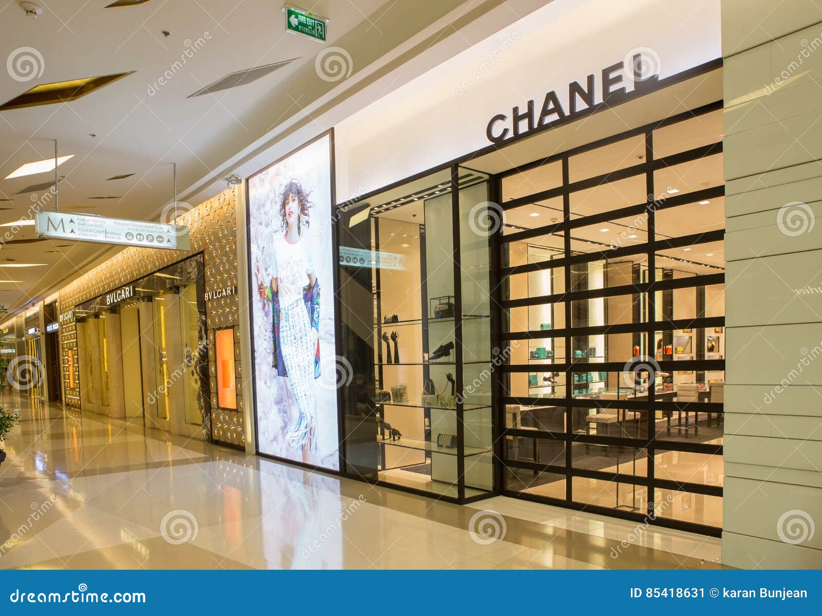 Chanel shop editorial photo. Image of siam, january, south - 85418631