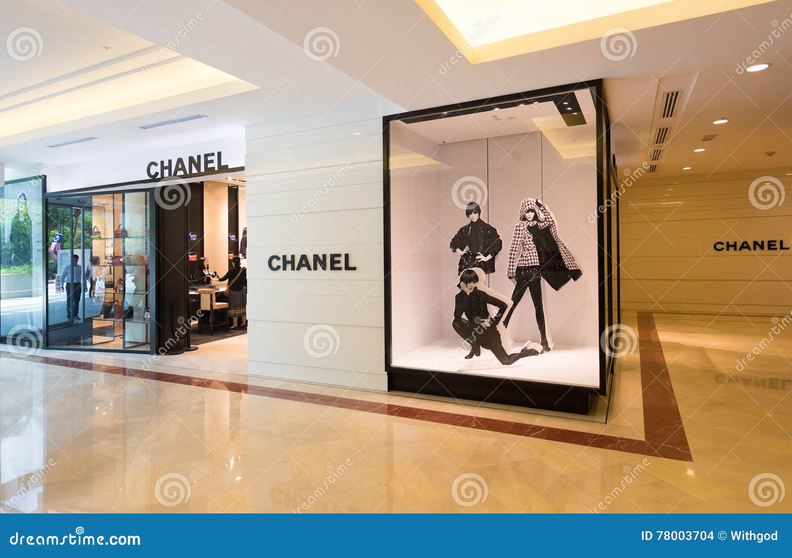 Chanel Store in Kuala Lumpur Editorial Stock Image - Image of boutique ...