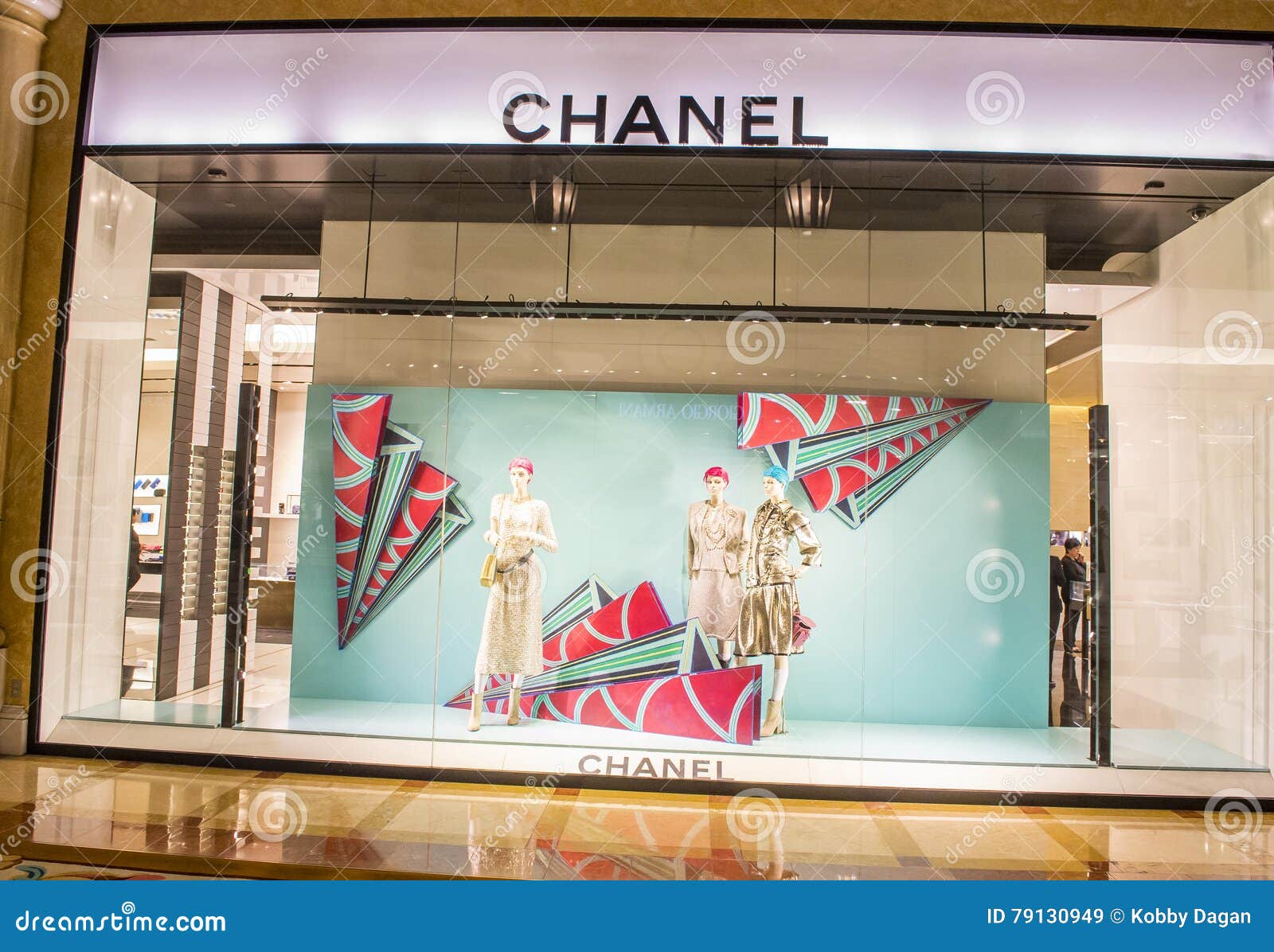 Chanel store editorial stock image. Image of design, french - 79130949