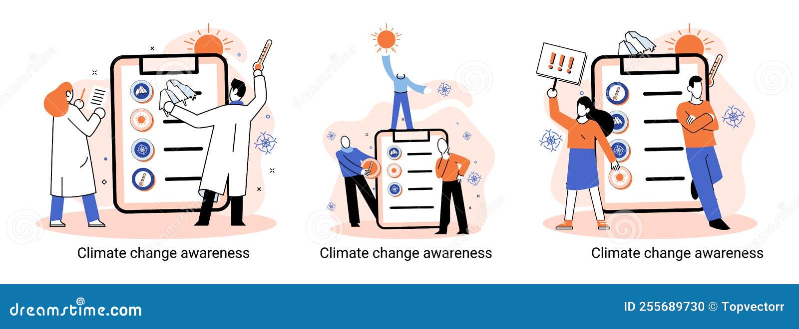 Change Climate Awareness Metaphor, Saving World Environment Day