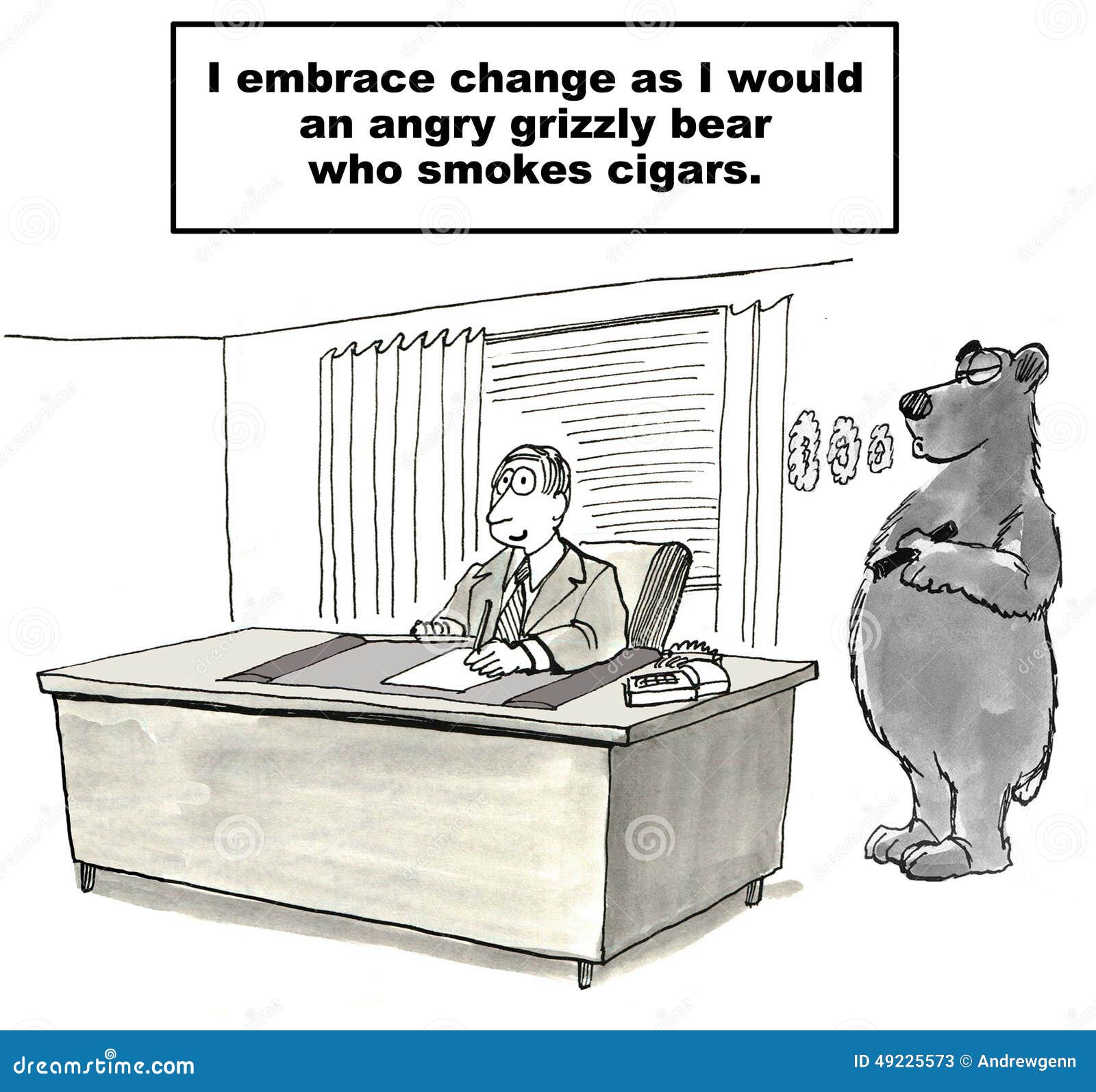 Change Management stock illustration. Illustration of cartoons - 49225573